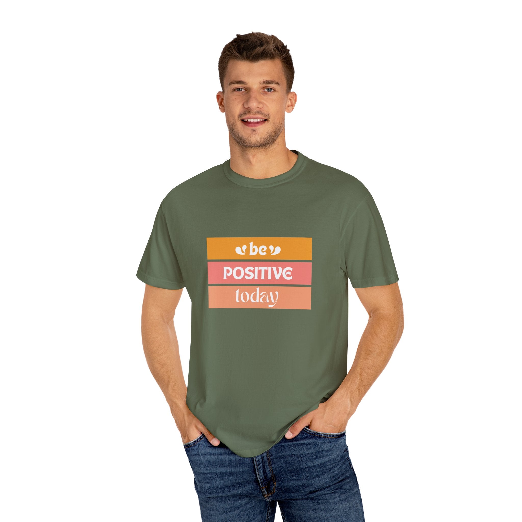 Leafen Positive Vibes Unisex T-Shirt | Motivational Tee, Gift for Friends, Casual Wear, Mood Booster, Everyday Comfort