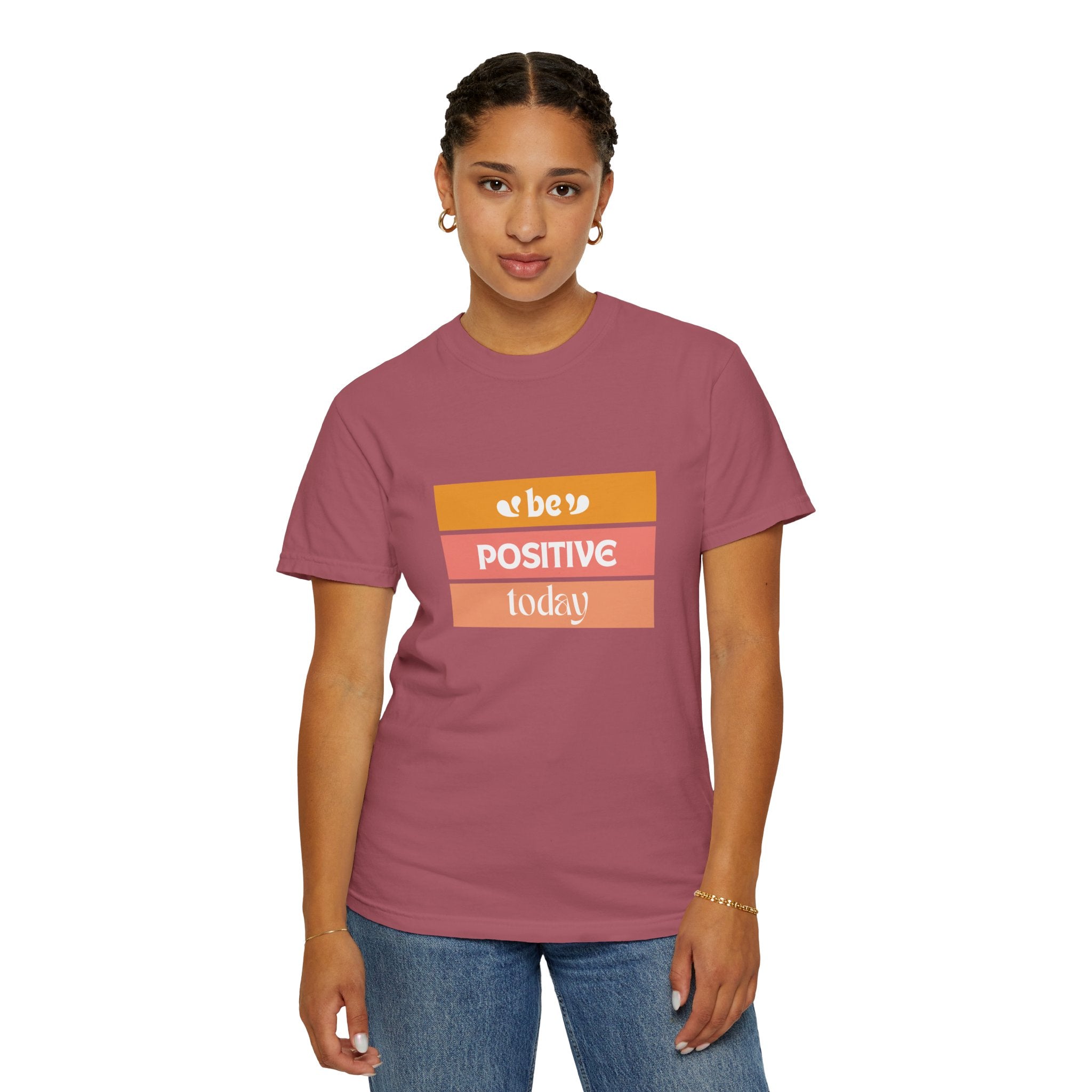 Leafen Positive Vibes Unisex T-Shirt | Motivational Tee, Gift for Friends, Casual Wear, Mood Booster, Everyday Comfort