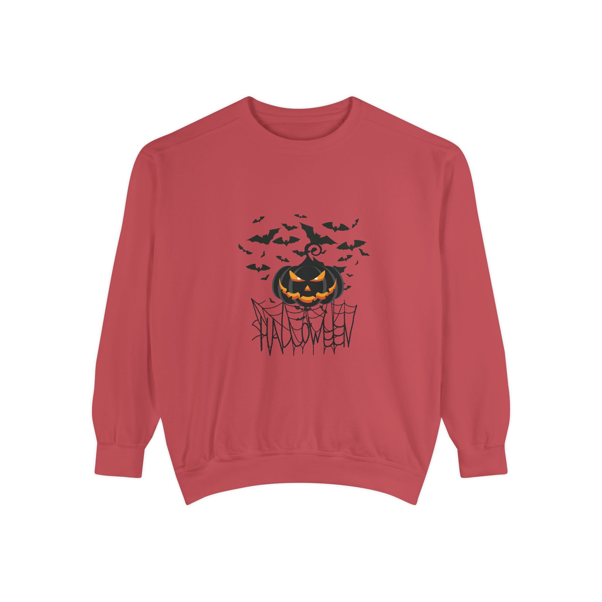 Leafen Halloween Web Unisex Sweatshirt, Casual Crewneck, Gift for Friends, Motivational Apparel, Everyday Comfort Wear