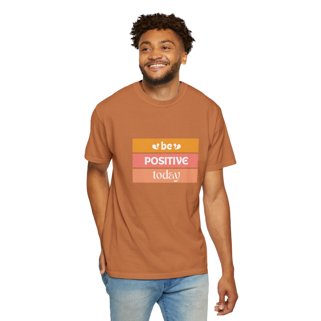 Leafen Positive Vibes Unisex T-Shirt | Motivational Tee, Gift for Friends, Casual Wear, Mood Booster, Everyday Comfort