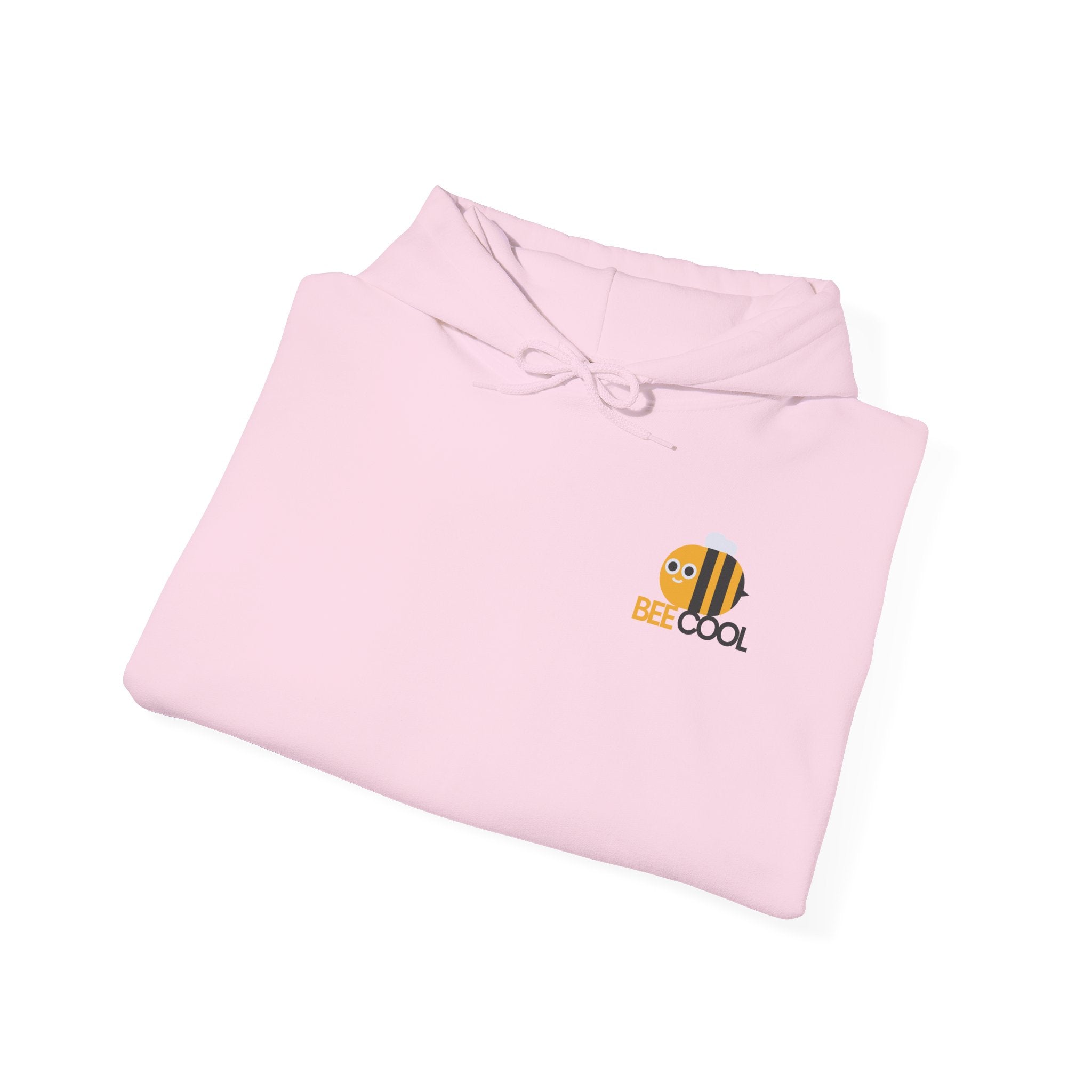 Leafen Bee Cool Unisex Heavy Blend™ Hooded Sweatshirt, Comfortable Casual Wear, Perfect Gift for Nature Lovers