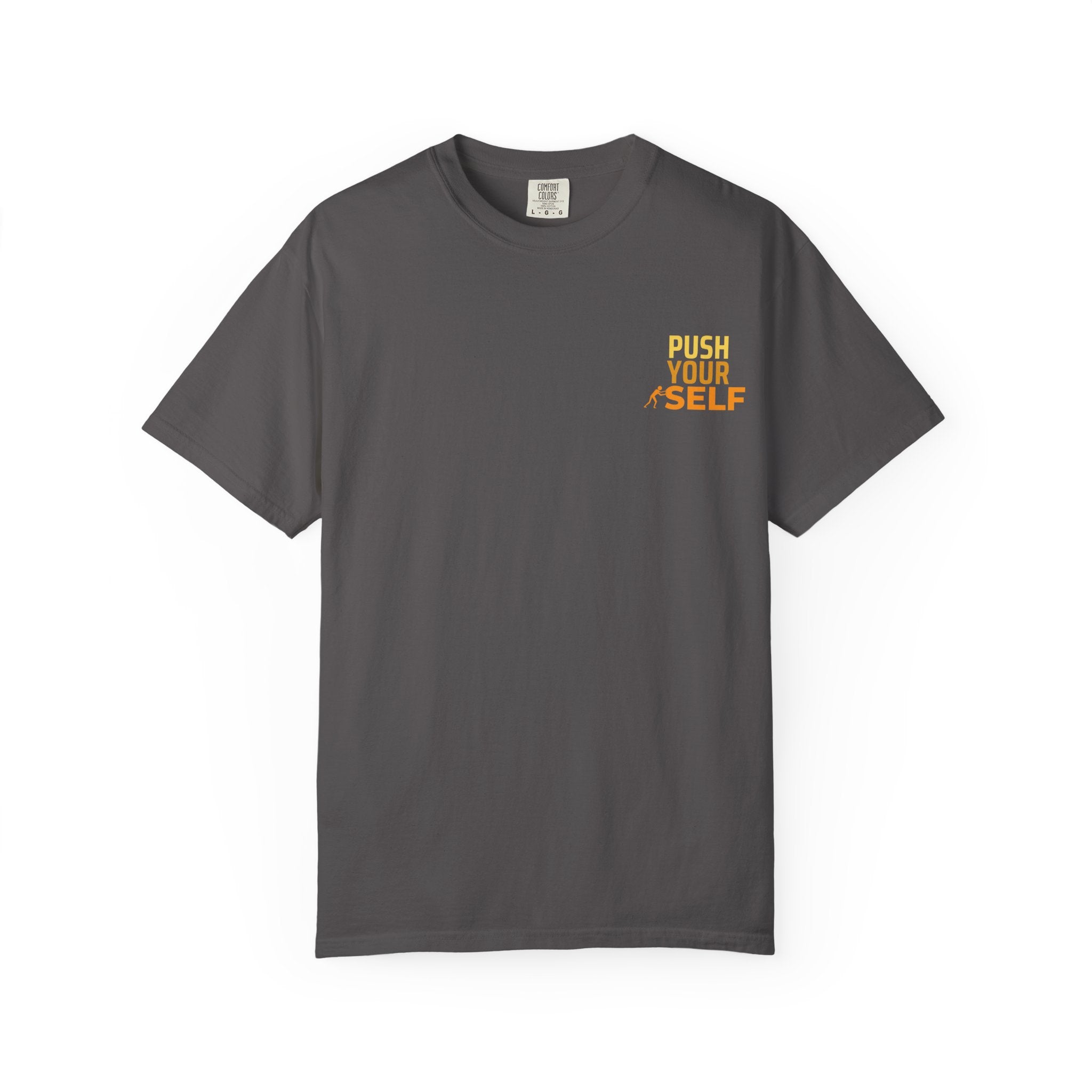 Leafen Push Your Self Unisex T-Shirt | Casual Tee, Gift for Friends, Casual Wear, Everyday Comfort