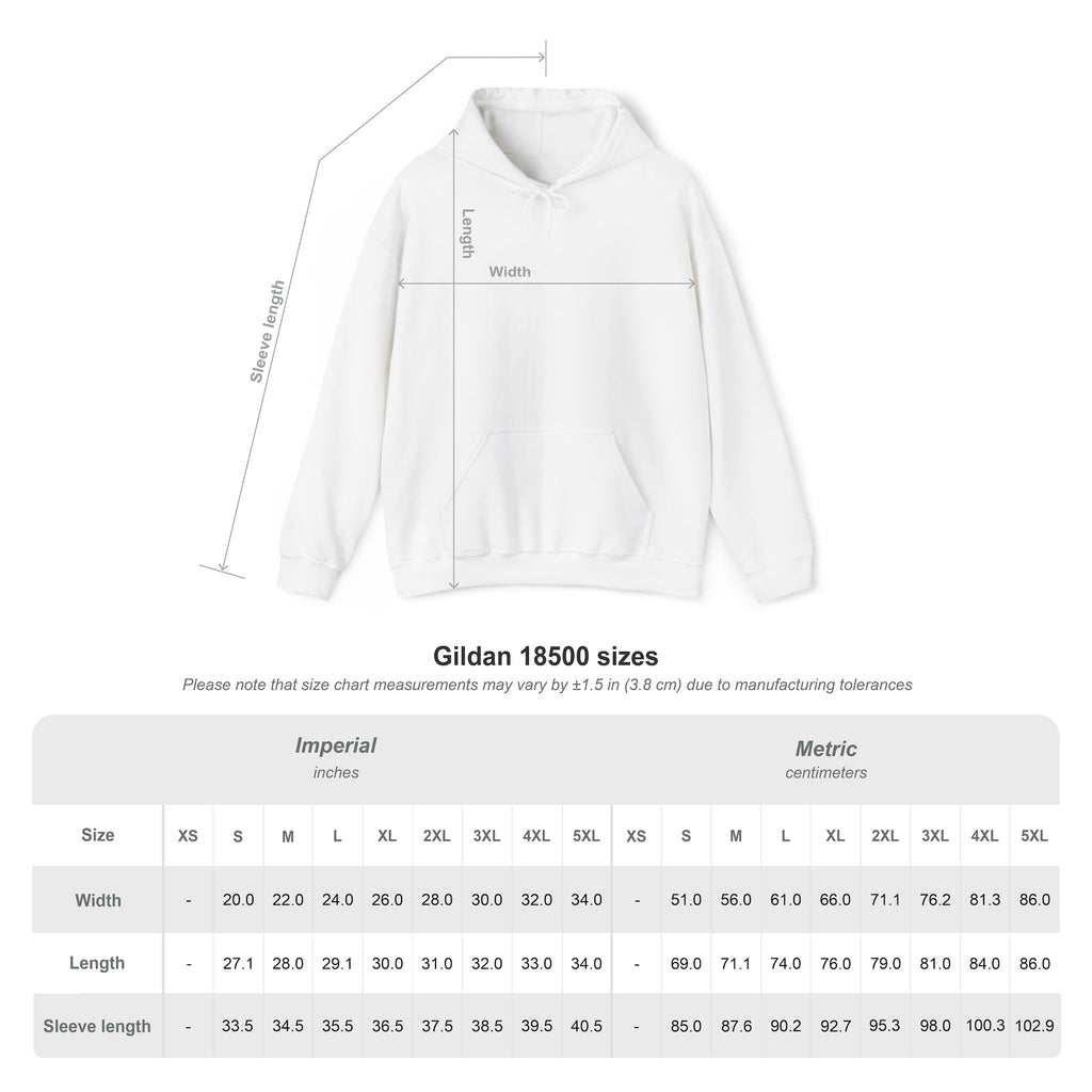 Leafen Bee Cool Unisex Heavy Blend™ Hooded Sweatshirt, Comfortable Casual Wear, Perfect Gift for Nature Lovers