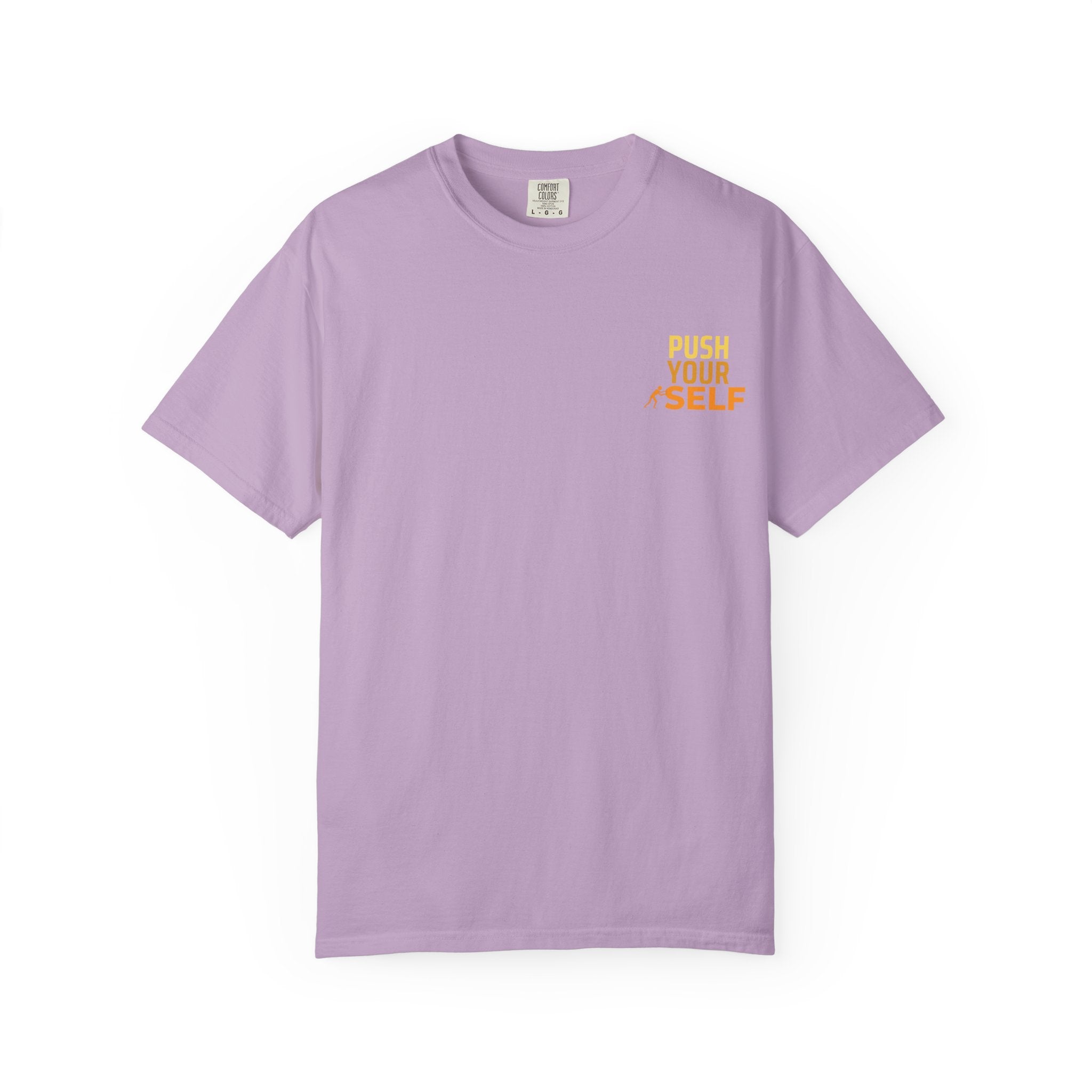 Leafen Push Your Self Unisex T-Shirt | Casual Tee, Gift for Friends, Casual Wear, Everyday Comfort
