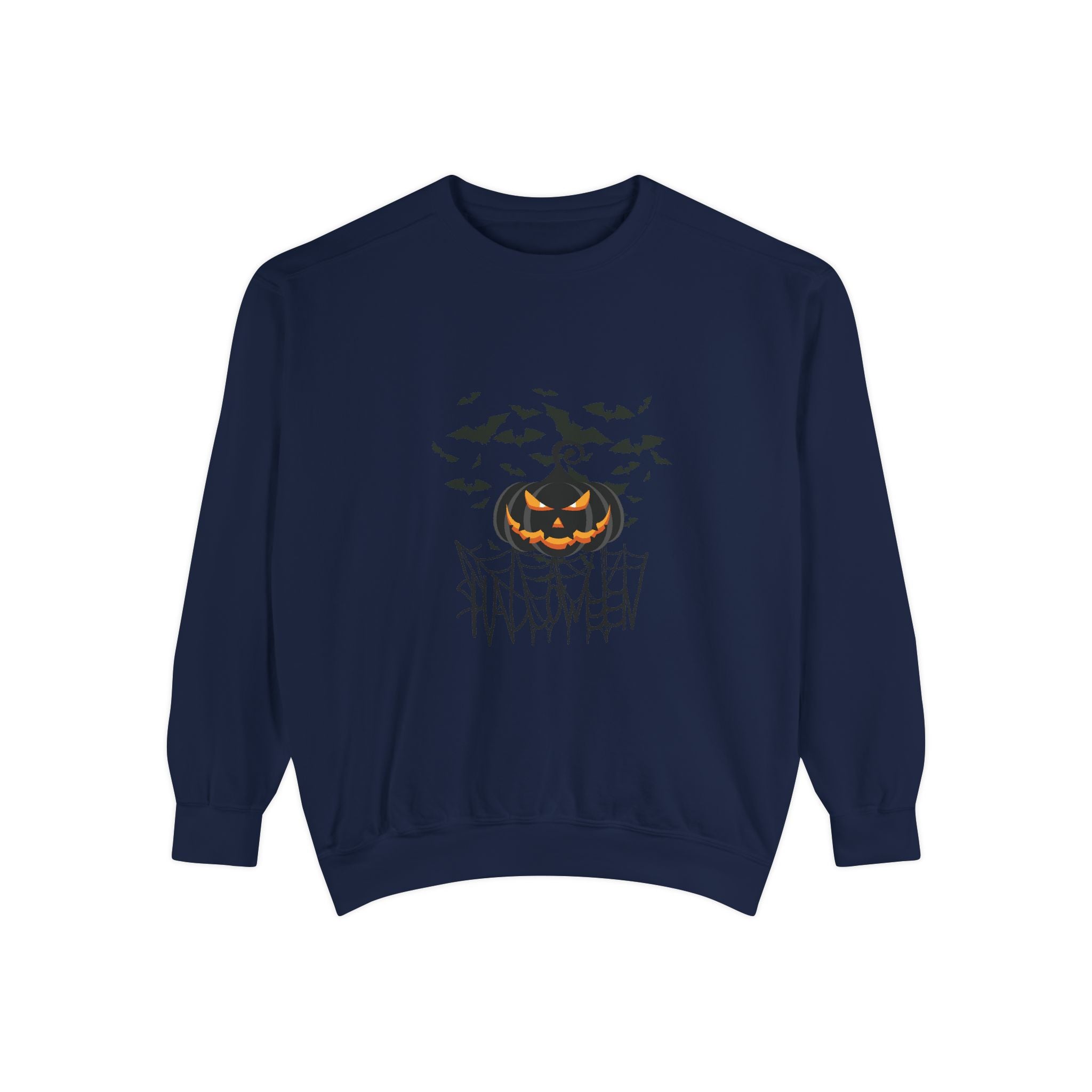 Leafen Halloween Web Unisex Sweatshirt, Casual Crewneck, Gift for Friends, Motivational Apparel, Everyday Comfort Wear