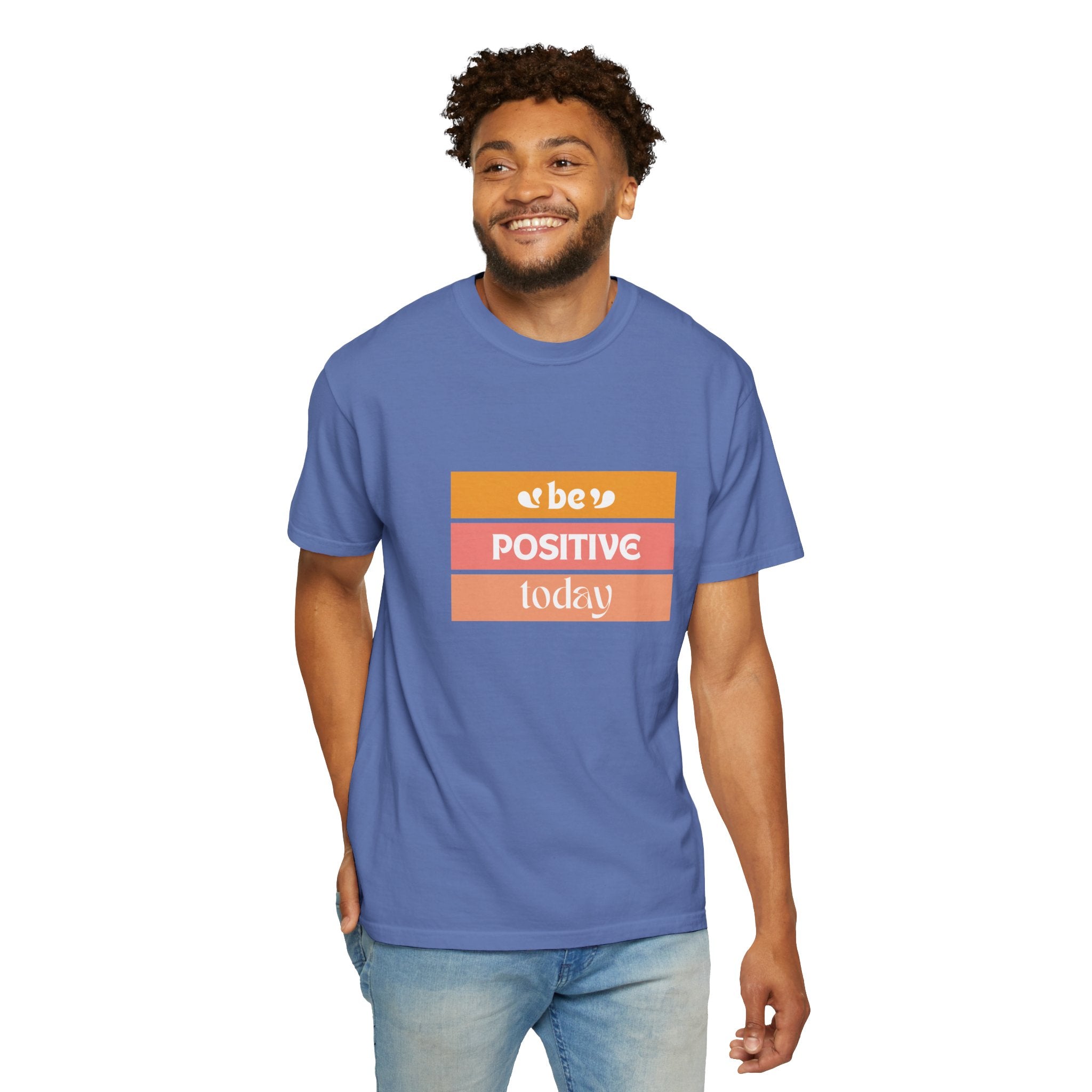 Leafen Positive Vibes Unisex T-Shirt | Motivational Tee, Gift for Friends, Casual Wear, Mood Booster, Everyday Comfort