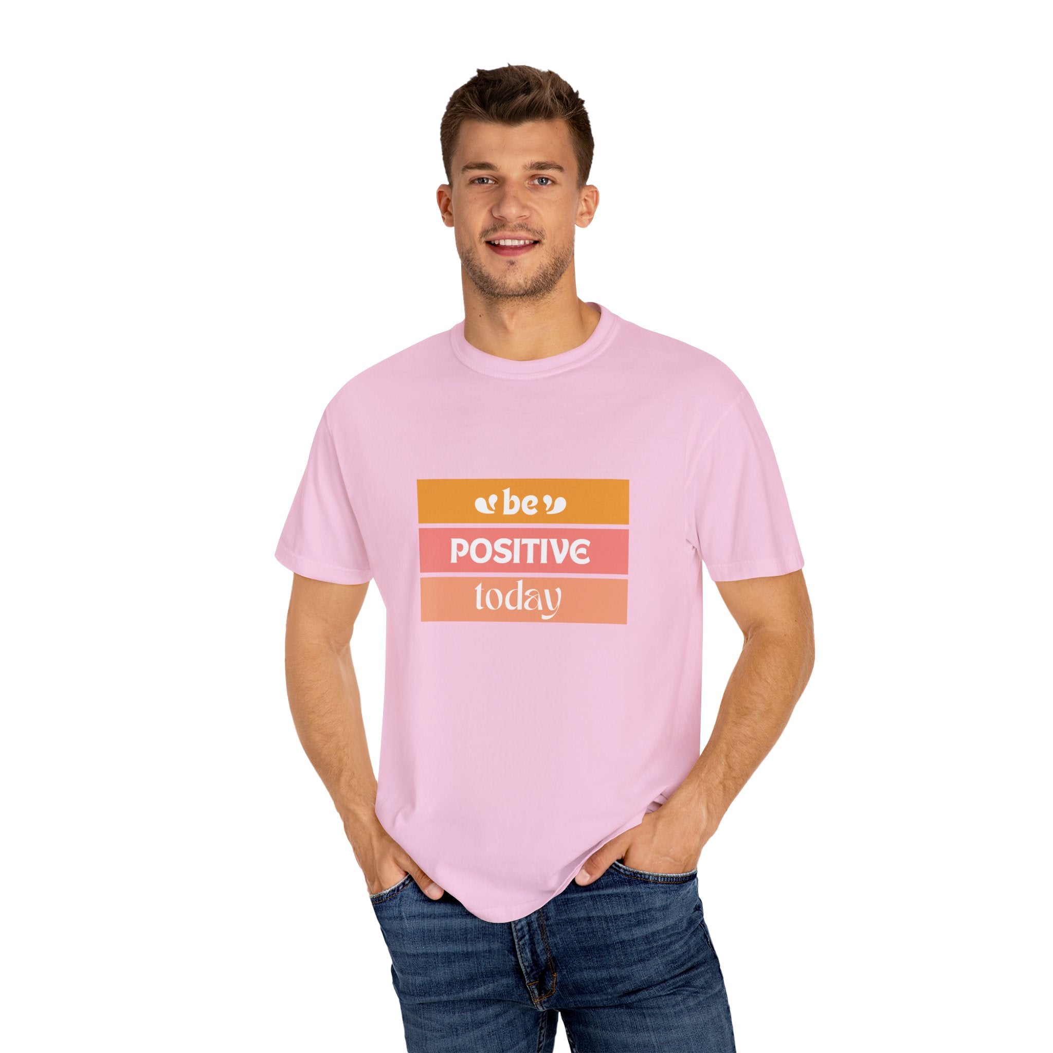 Leafen Positive Vibes Unisex T-Shirt | Motivational Tee, Gift for Friends, Casual Wear, Mood Booster, Everyday Comfort