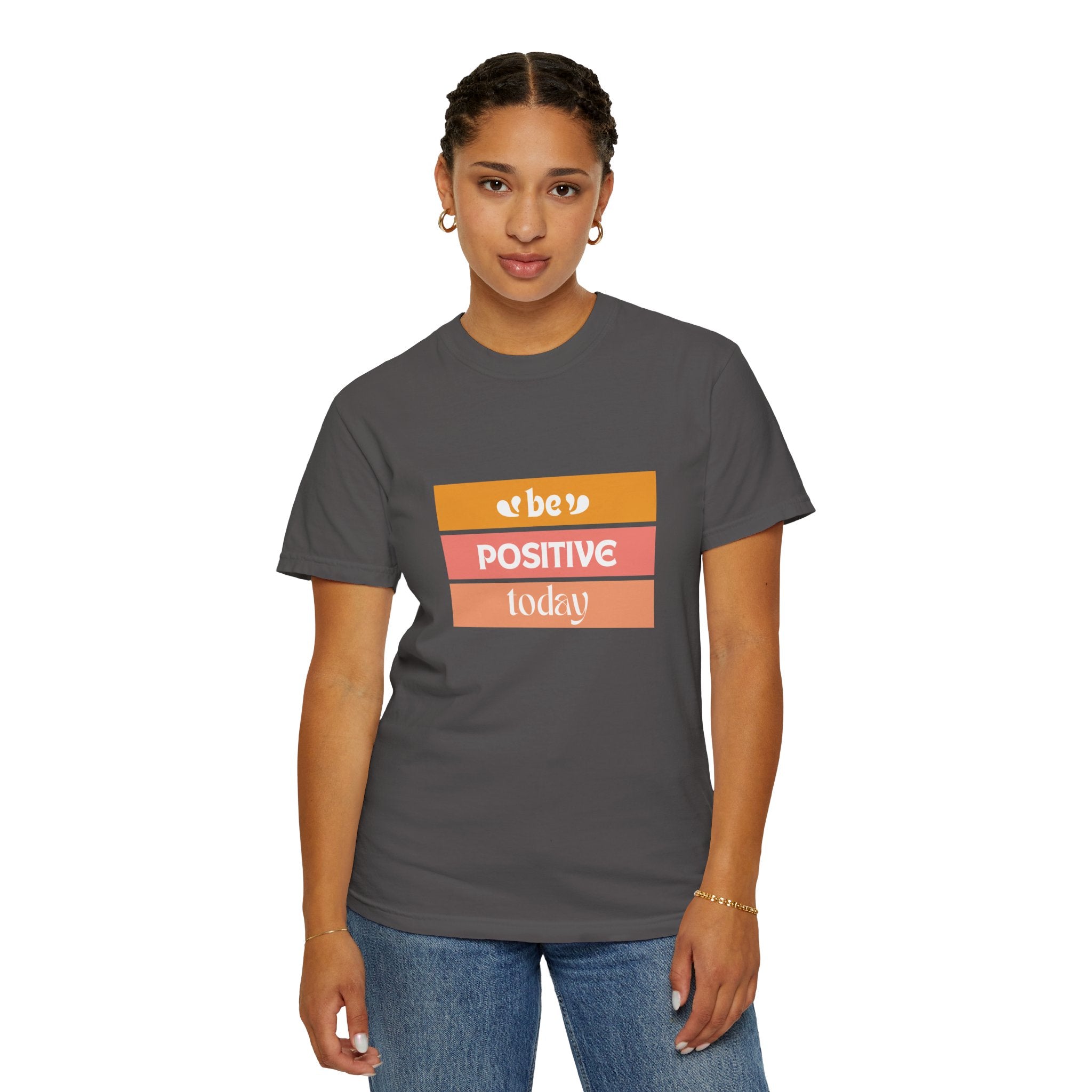 Leafen Positive Vibes Unisex T-Shirt | Motivational Tee, Gift for Friends, Casual Wear, Mood Booster, Everyday Comfort