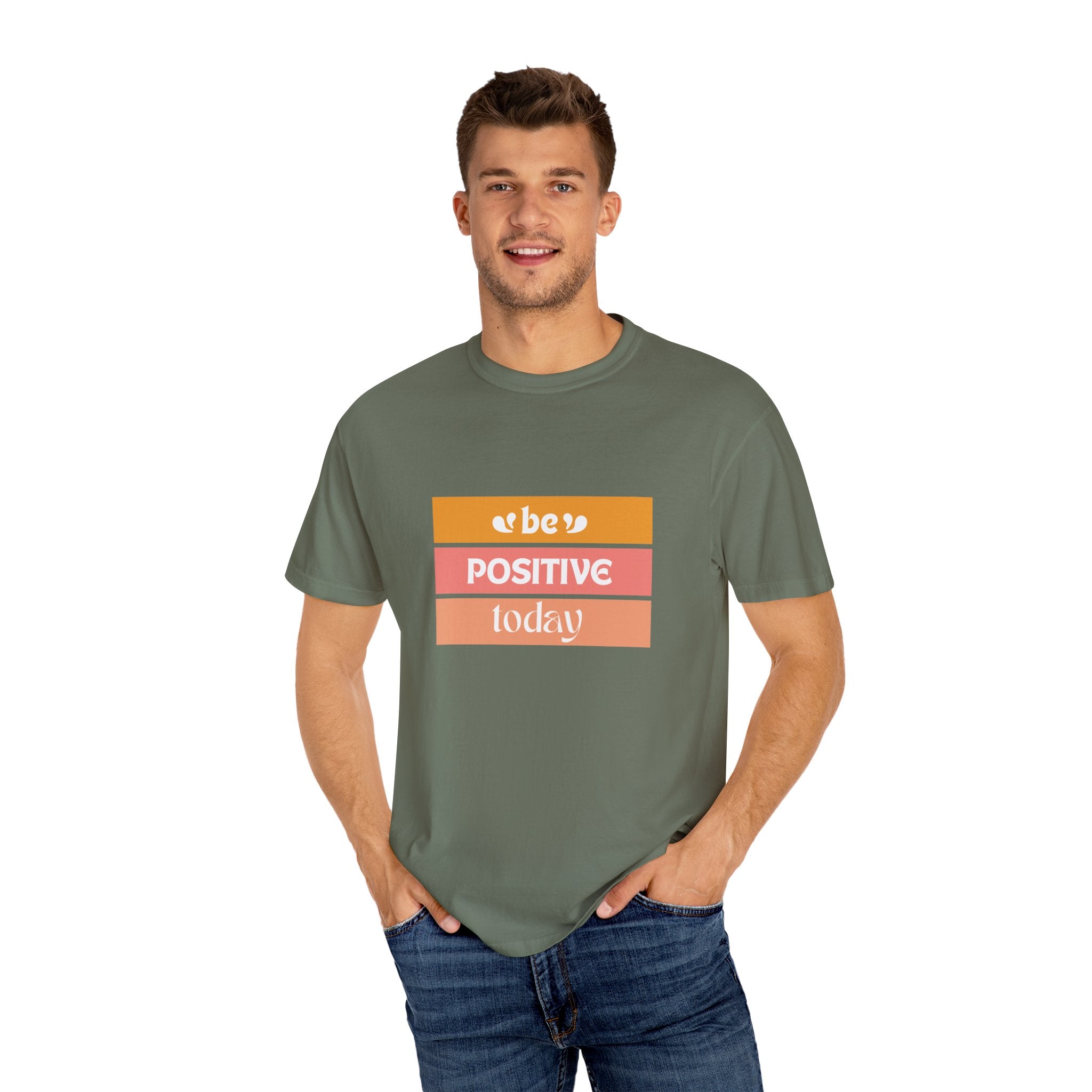 Leafen Positive Vibes Unisex T-Shirt | Motivational Tee, Gift for Friends, Casual Wear, Mood Booster, Everyday Comfort