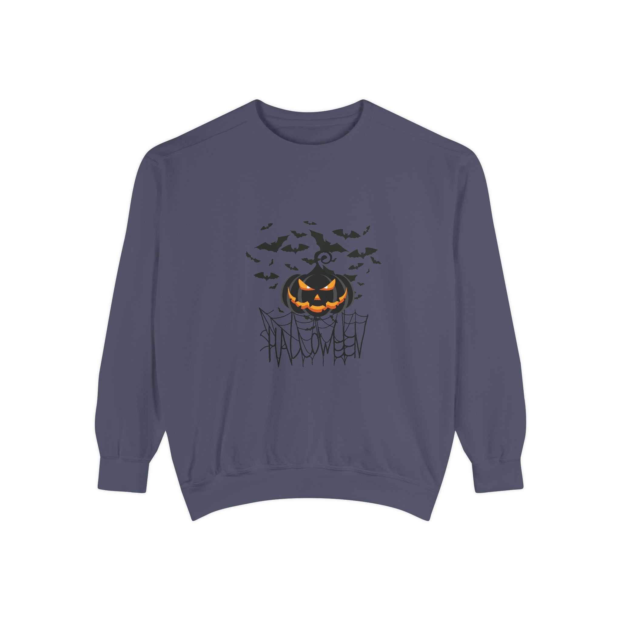 Leafen Halloween Web Unisex Sweatshirt, Casual Crewneck, Gift for Friends, Motivational Apparel, Everyday Comfort Wear