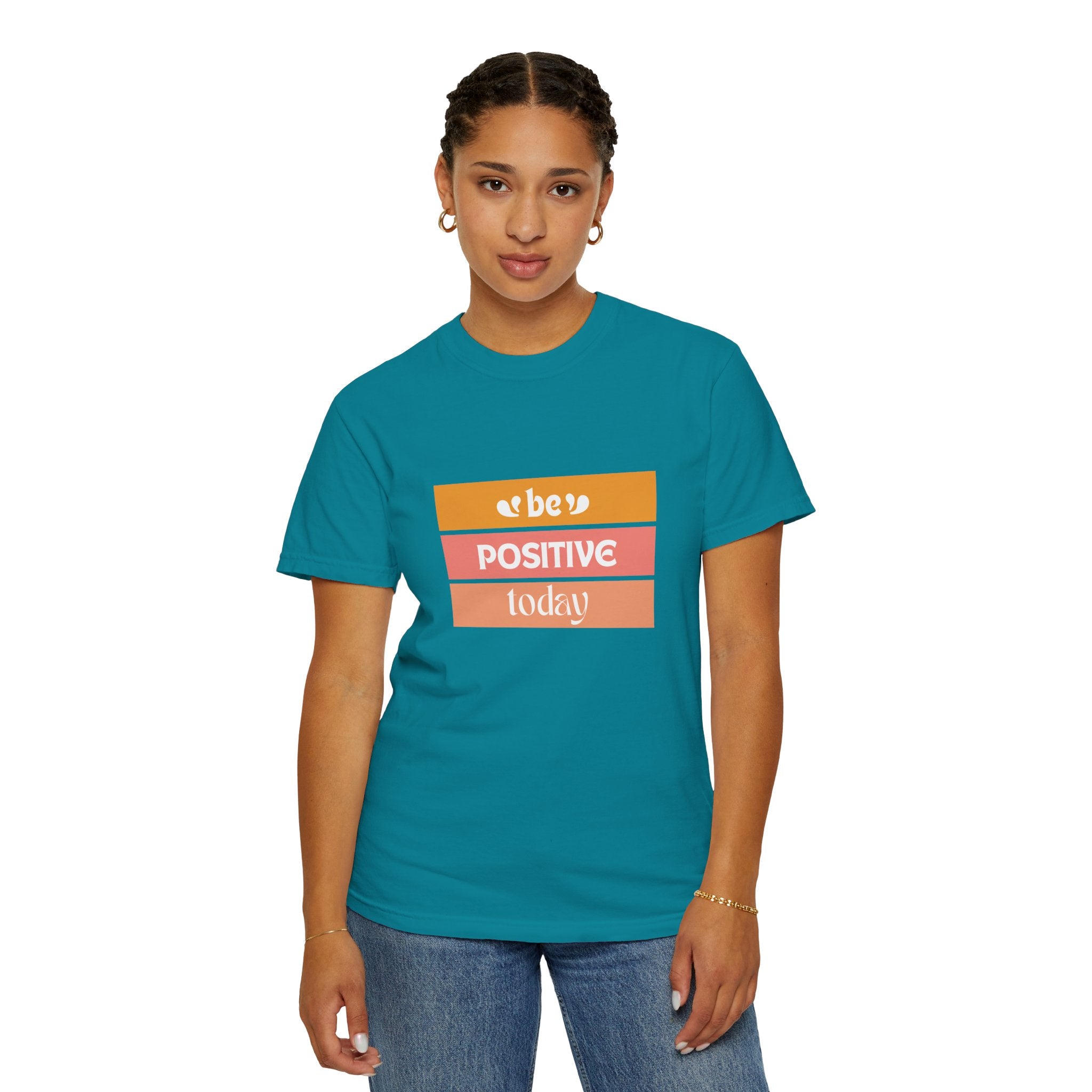 Leafen Positive Vibes Unisex T-Shirt | Motivational Tee, Gift for Friends, Casual Wear, Mood Booster, Everyday Comfort