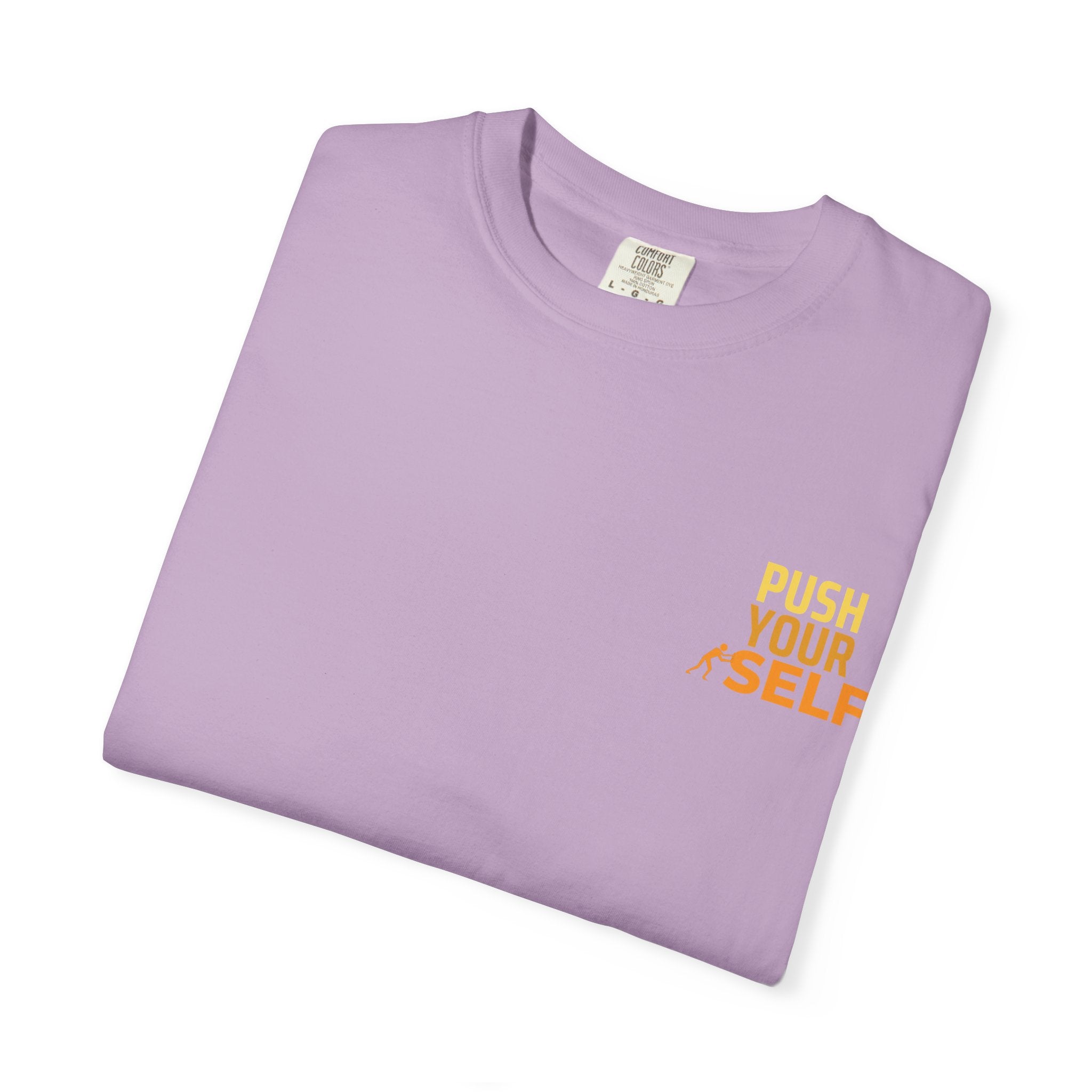 Leafen Push Your Self Unisex T-Shirt | Casual Tee, Gift for Friends, Casual Wear, Everyday Comfort