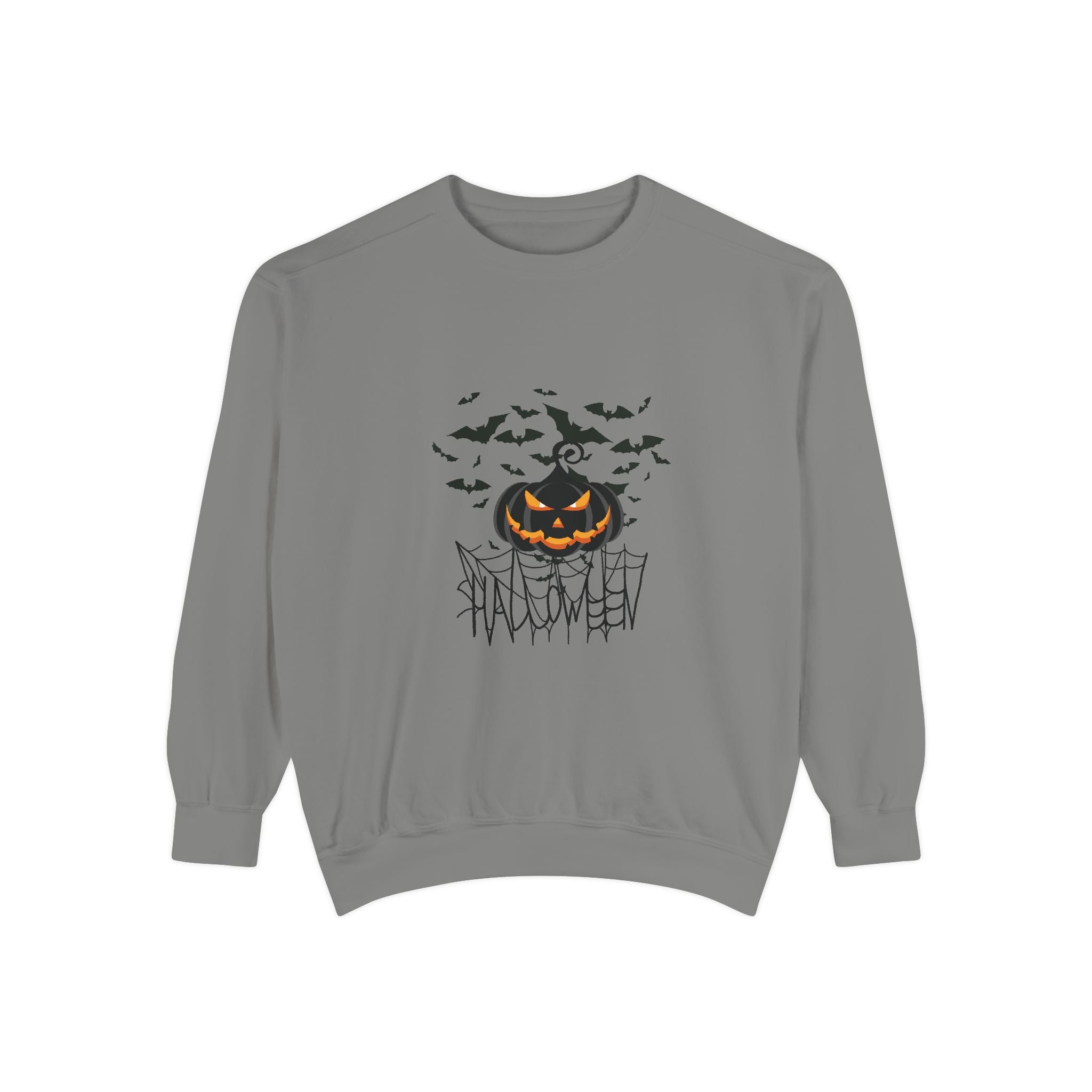 Leafen Halloween Web Unisex Sweatshirt, Casual Crewneck, Gift for Friends, Motivational Apparel, Everyday Comfort Wear