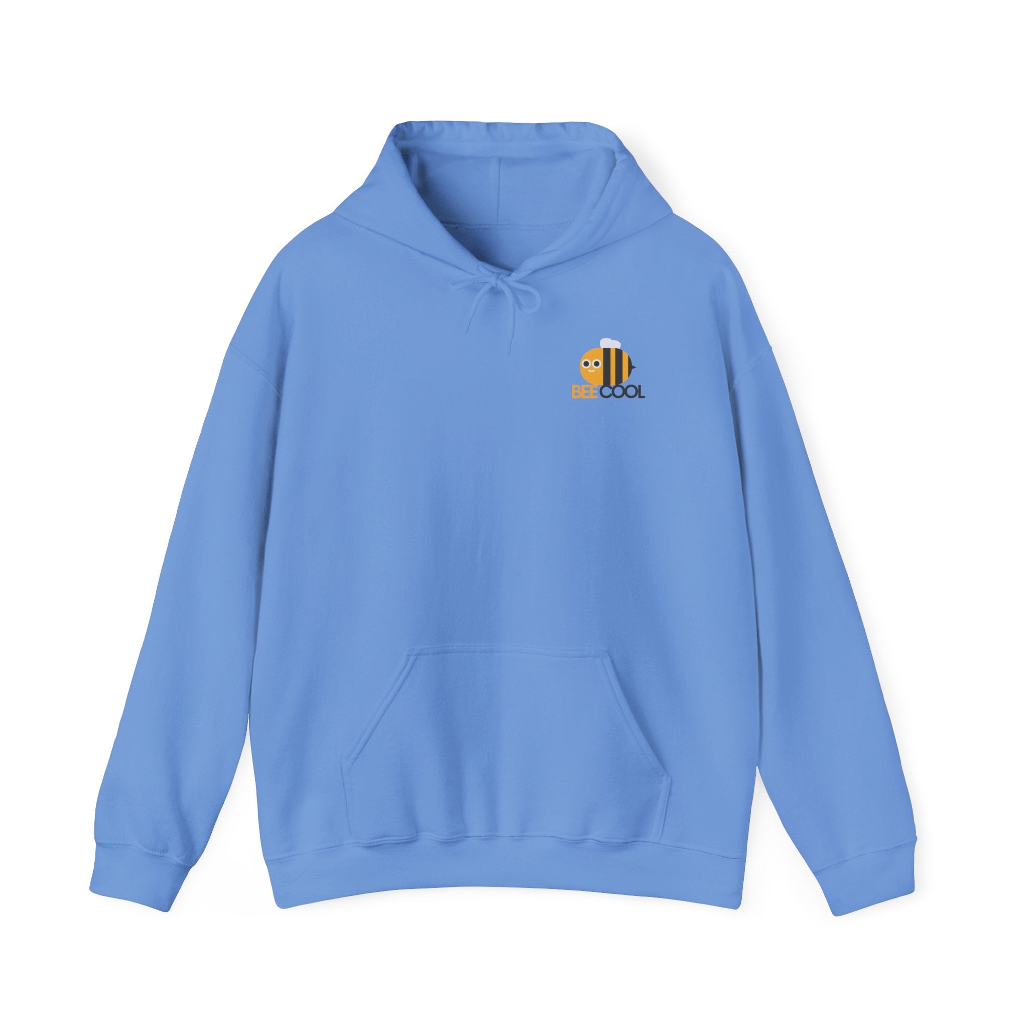 Leafen Bee Cool Unisex Heavy Blend™ Hooded Sweatshirt, Comfortable Casual Wear, Perfect Gift for Nature Lovers