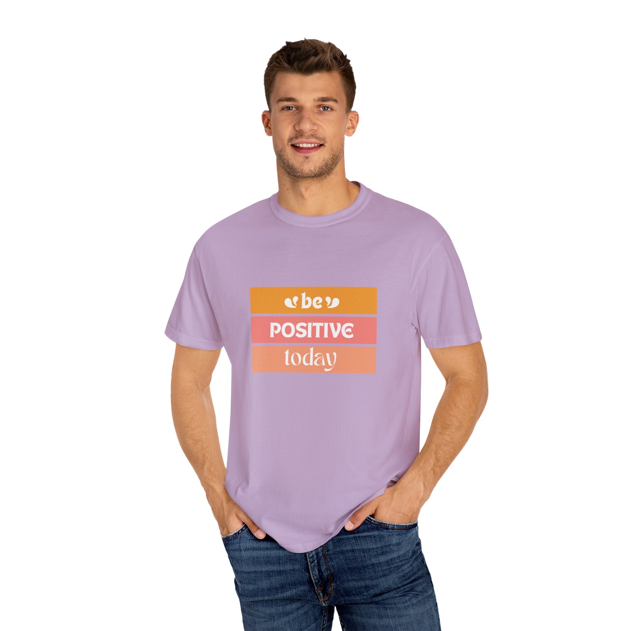 Leafen Positive Vibes Unisex T-Shirt | Motivational Tee, Gift for Friends, Casual Wear, Mood Booster, Everyday Comfort