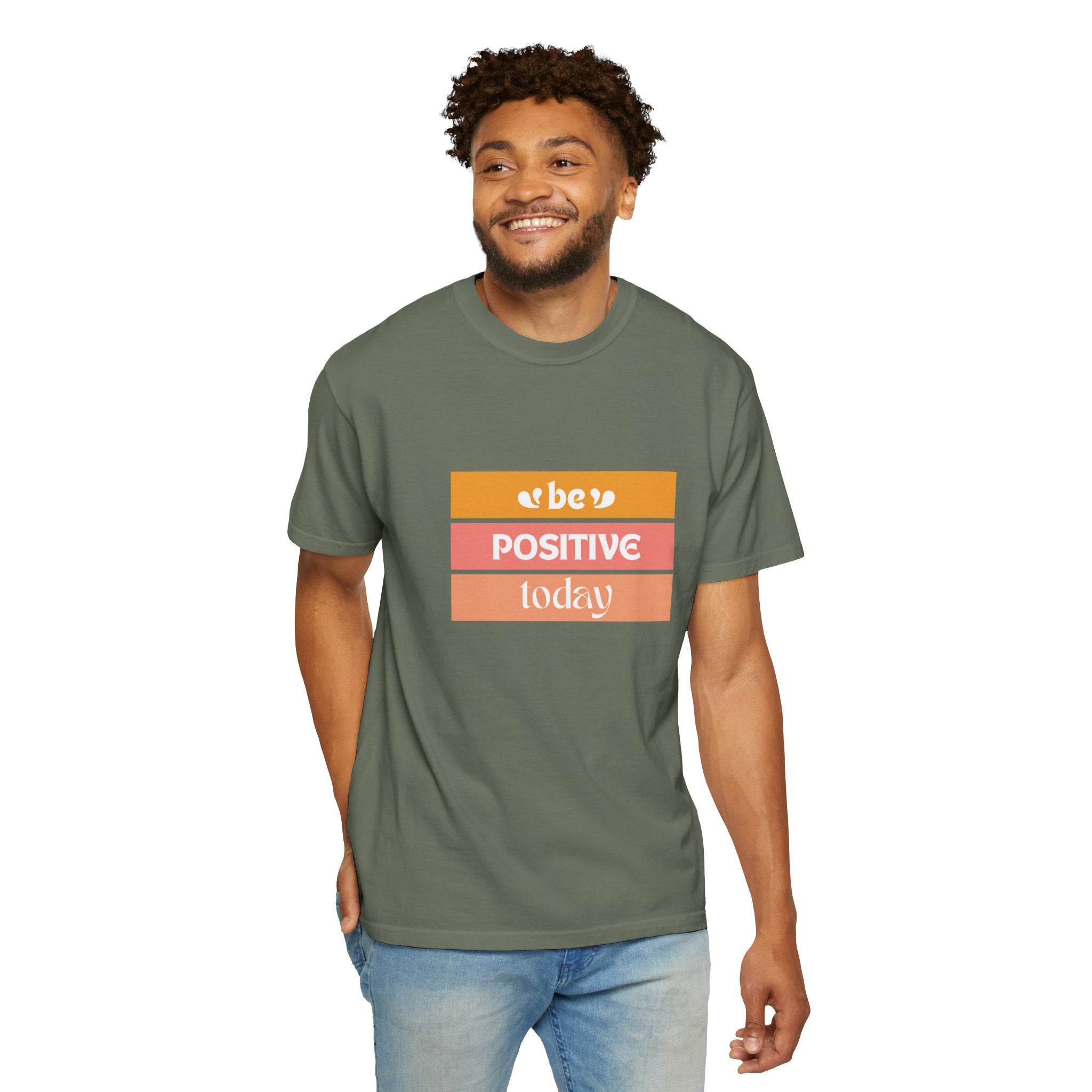 Leafen Positive Vibes Unisex T-Shirt | Motivational Tee, Gift for Friends, Casual Wear, Mood Booster, Everyday Comfort