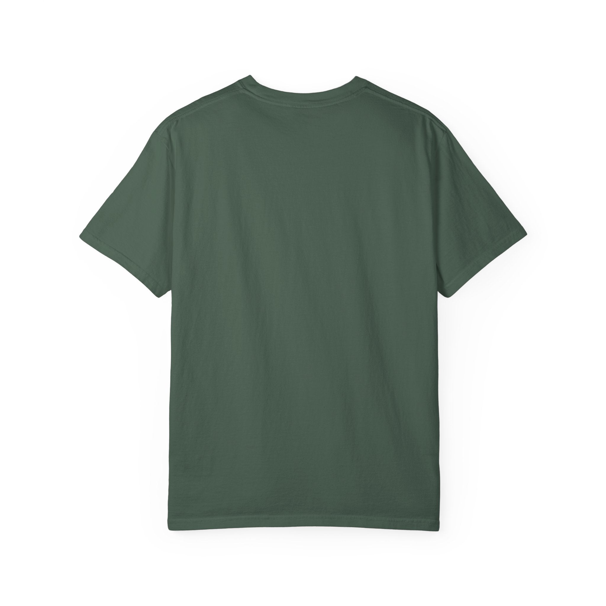 Leafen Positive Vibe Unisex Garment-Dyed T-shirt, Casual Wear, Summer Vibe, Gift for Friends, Relaxed Everyday Style