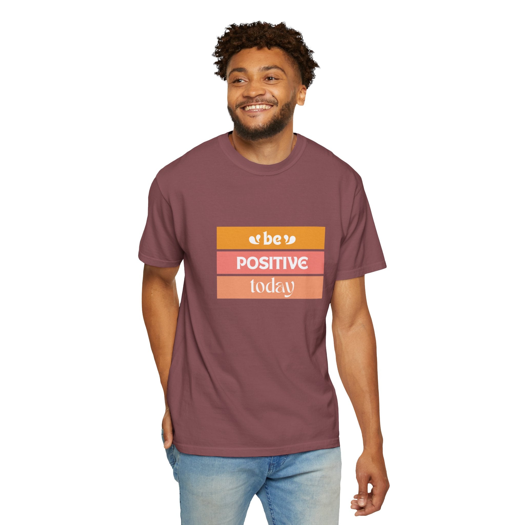 Leafen Positive Vibes Unisex T-Shirt | Motivational Tee, Gift for Friends, Casual Wear, Mood Booster, Everyday Comfort