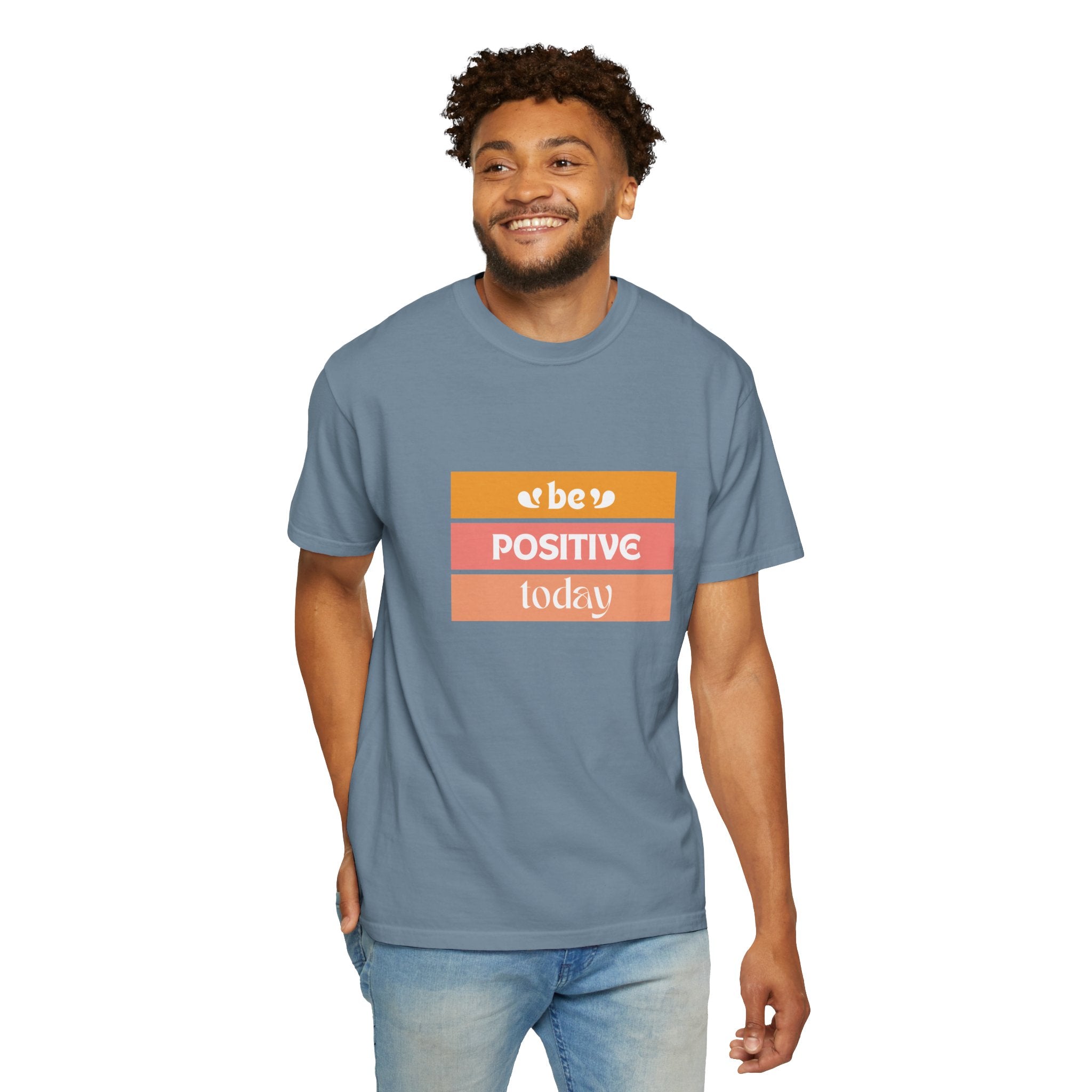 Leafen Positive Vibes Unisex T-Shirt | Motivational Tee, Gift for Friends, Casual Wear, Mood Booster, Everyday Comfort