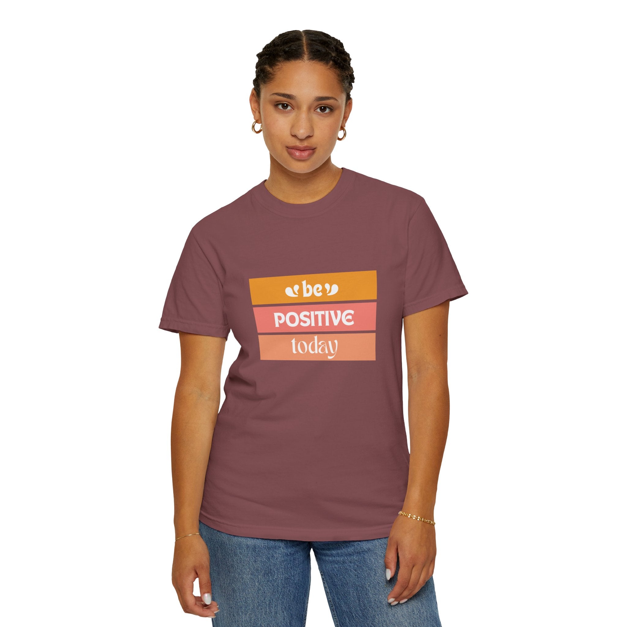 Leafen Positive Vibes Unisex T-Shirt | Motivational Tee, Gift for Friends, Casual Wear, Mood Booster, Everyday Comfort