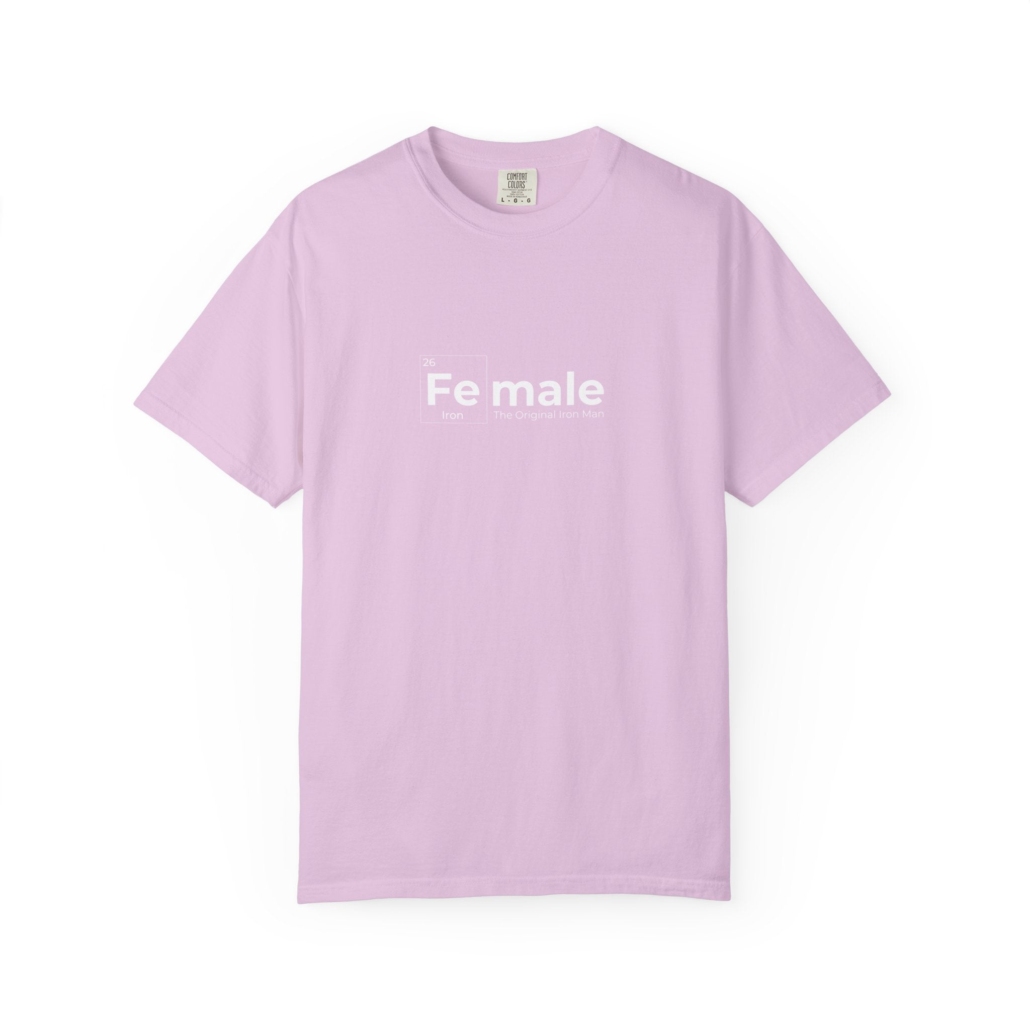 Original Iron Man Unisex Garment-Dyed T-shirt, Casual Wear, Summer Vibe, Gift for Friends, Relaxed Everyday Style