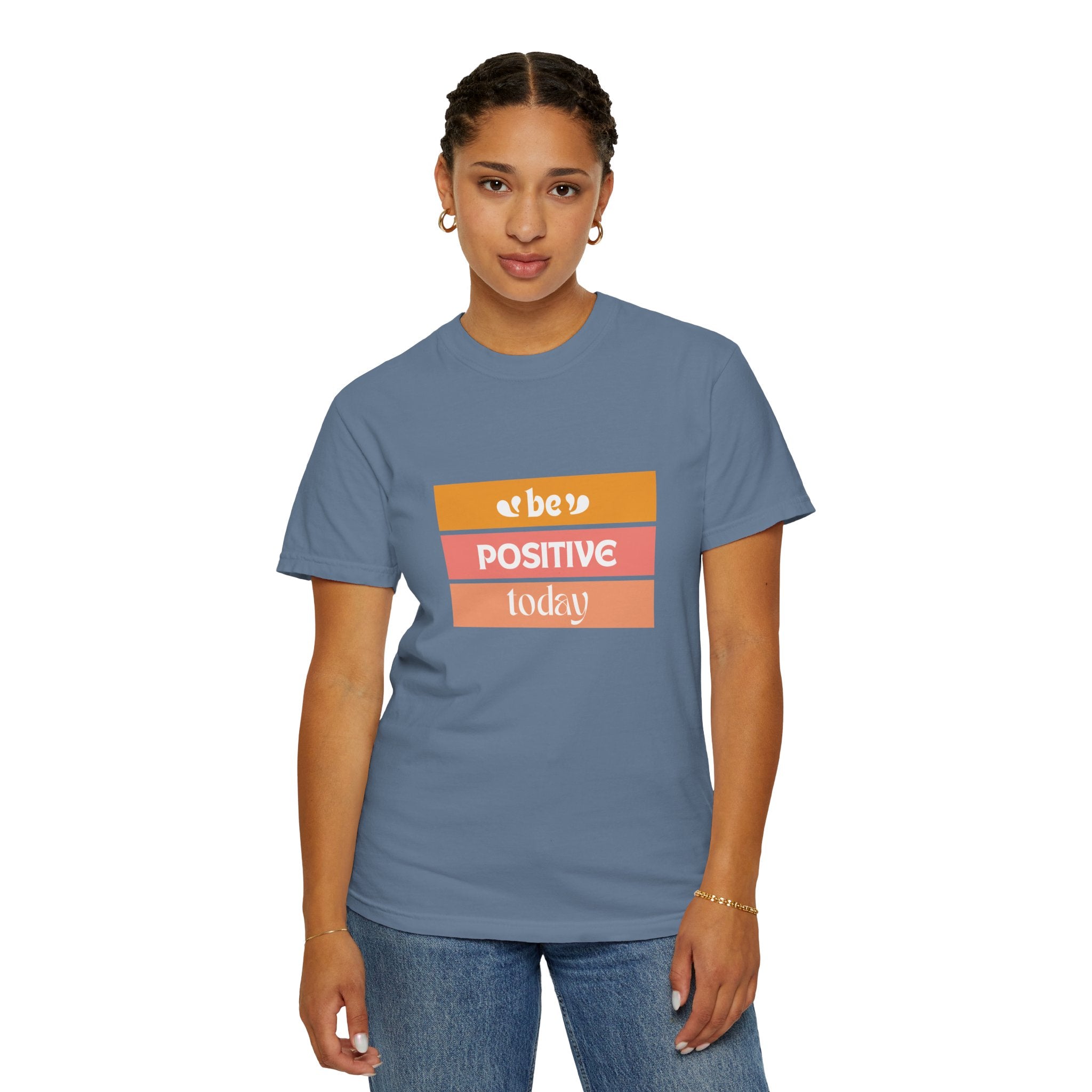 Leafen Positive Vibes Unisex T-Shirt | Motivational Tee, Gift for Friends, Casual Wear, Mood Booster, Everyday Comfort
