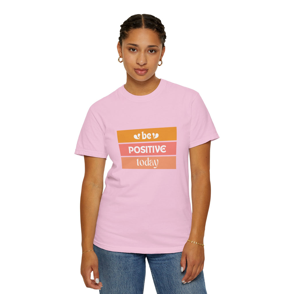 Leafen Positive Vibes Unisex T-Shirt | Motivational Tee, Gift for Friends, Casual Wear, Mood Booster, Everyday Comfort