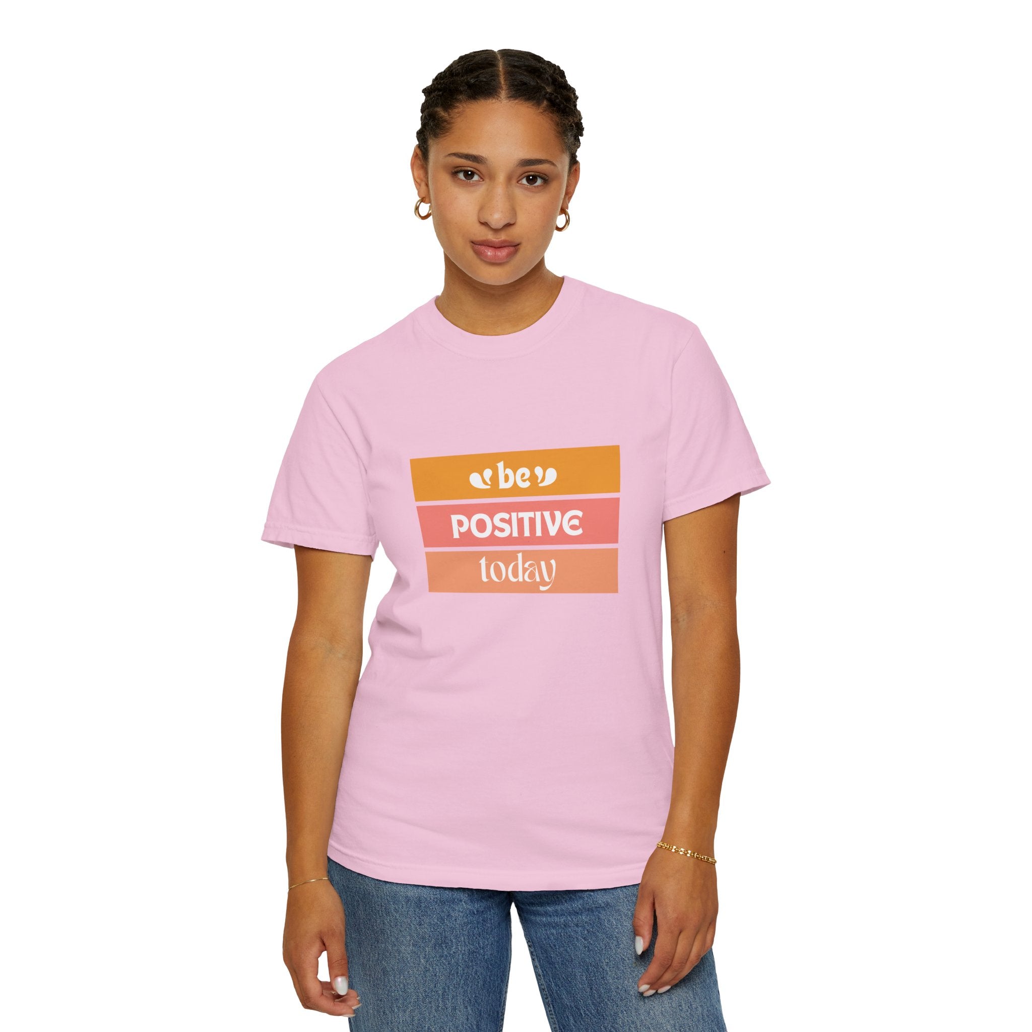 Leafen Positive Vibes Unisex T-Shirt | Motivational Tee, Gift for Friends, Casual Wear, Mood Booster, Everyday Comfort