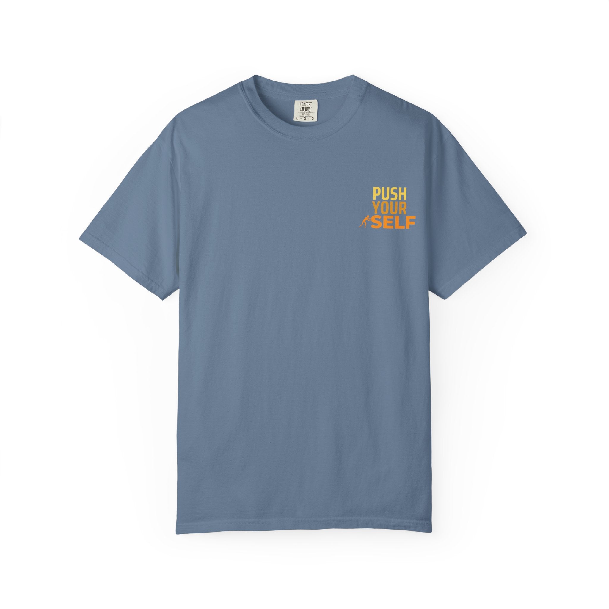 Leafen Push Your Self Unisex T-Shirt | Casual Tee, Gift for Friends, Casual Wear, Everyday Comfort