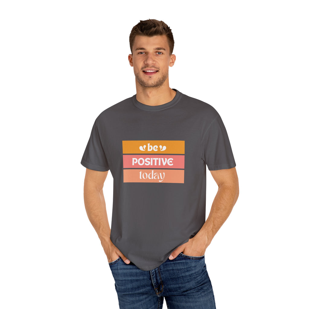 Leafen Positive Vibes Unisex T-Shirt | Motivational Tee, Gift for Friends, Casual Wear, Mood Booster, Everyday Comfort