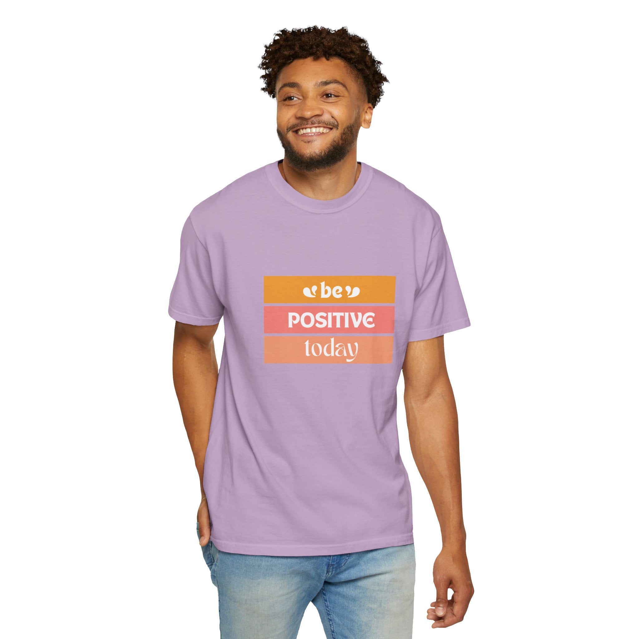 Leafen Positive Vibes Unisex T-Shirt | Motivational Tee, Gift for Friends, Casual Wear, Mood Booster, Everyday Comfort