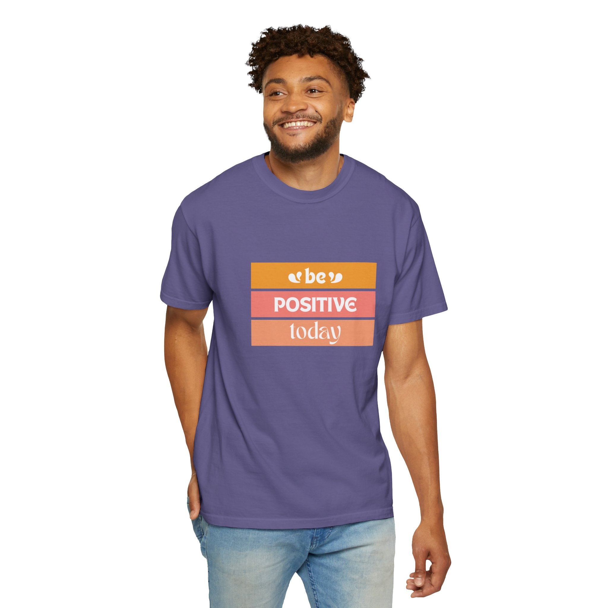 Leafen Positive Vibes Unisex T-Shirt | Motivational Tee, Gift for Friends, Casual Wear, Mood Booster, Everyday Comfort