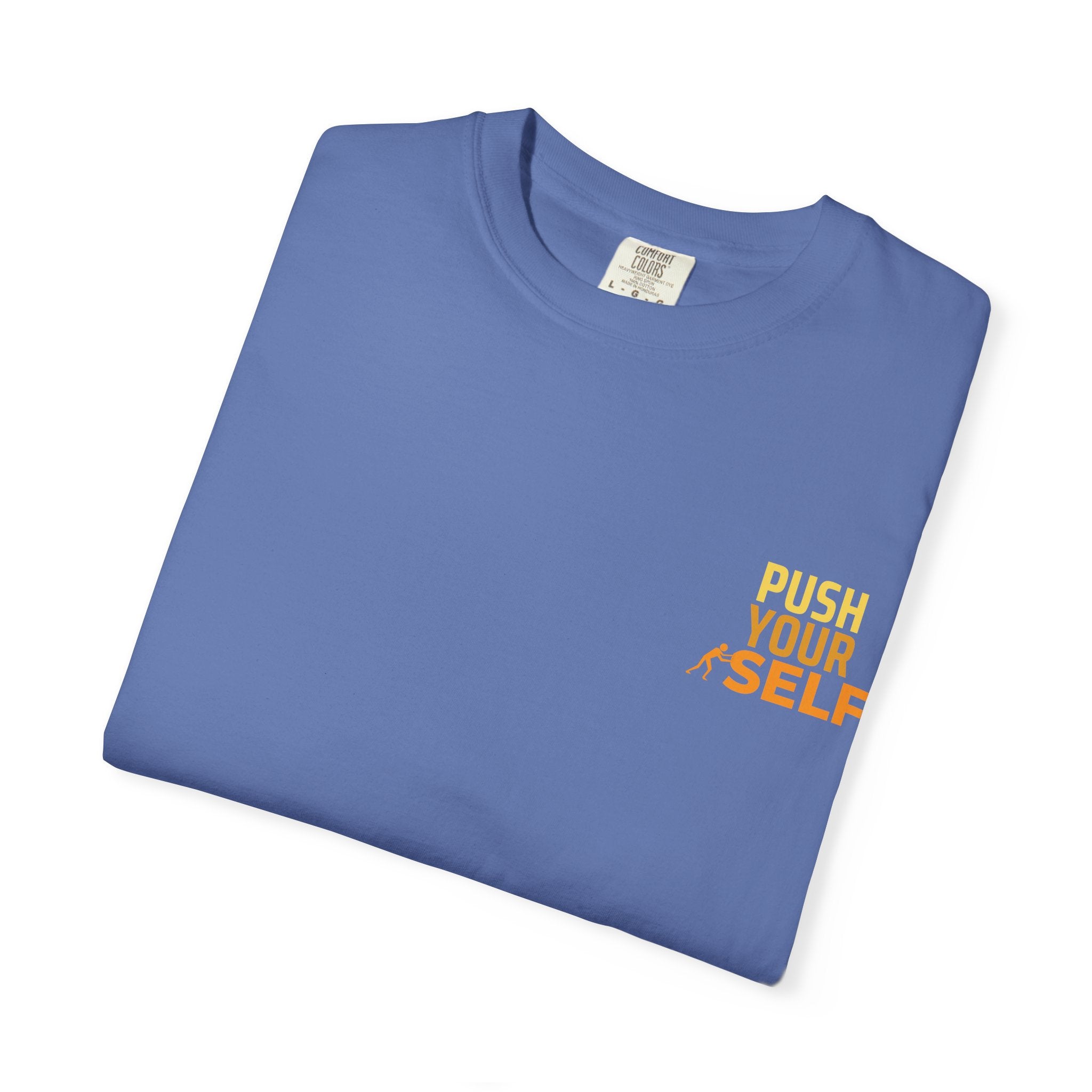 Leafen Push Your Self Unisex T-Shirt | Casual Tee, Gift for Friends, Casual Wear, Everyday Comfort