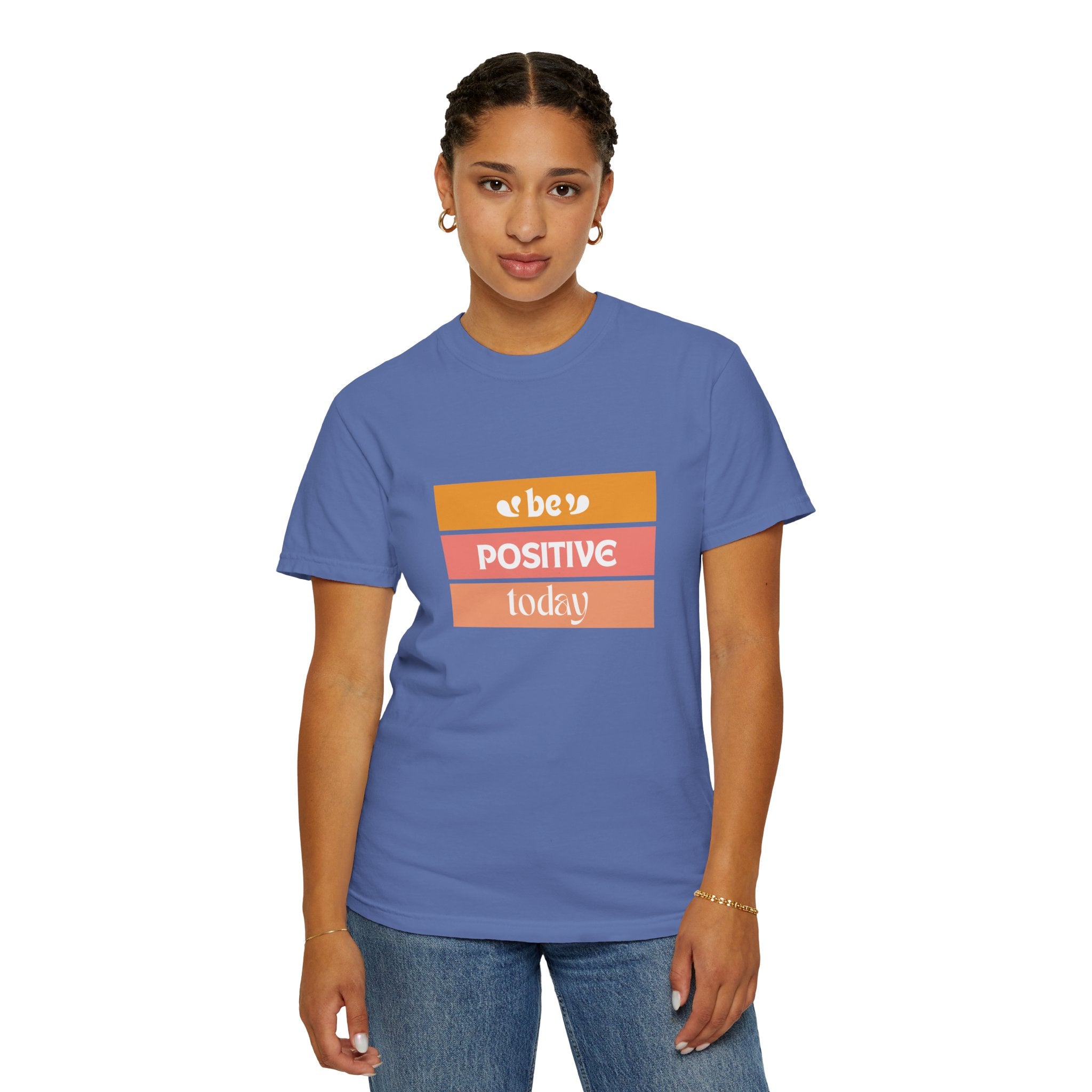 Leafen Positive Vibes Unisex T-Shirt | Motivational Tee, Gift for Friends, Casual Wear, Mood Booster, Everyday Comfort