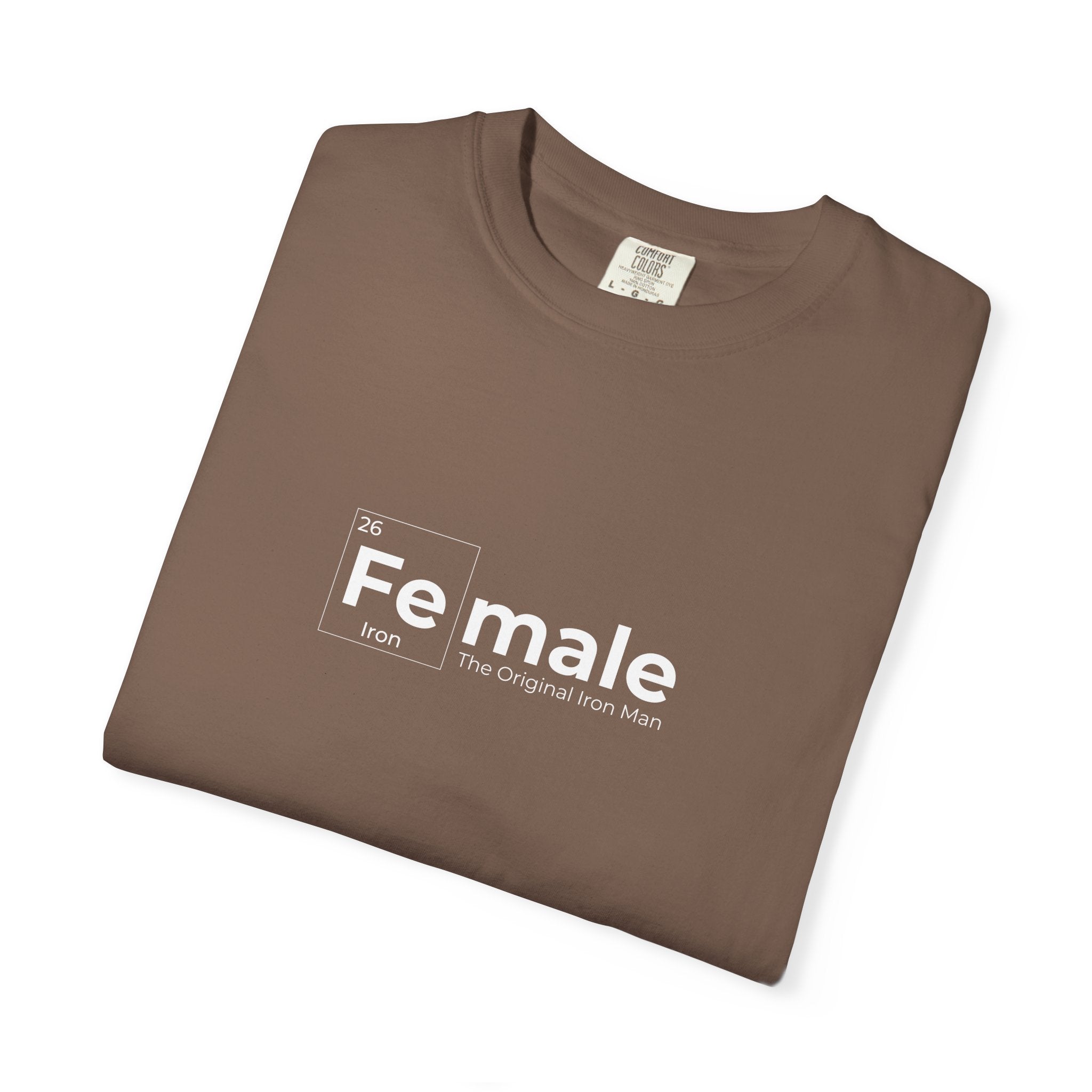 Original Iron Man Unisex Garment-Dyed T-shirt, Casual Wear, Summer Vibe, Gift for Friends, Relaxed Everyday Style