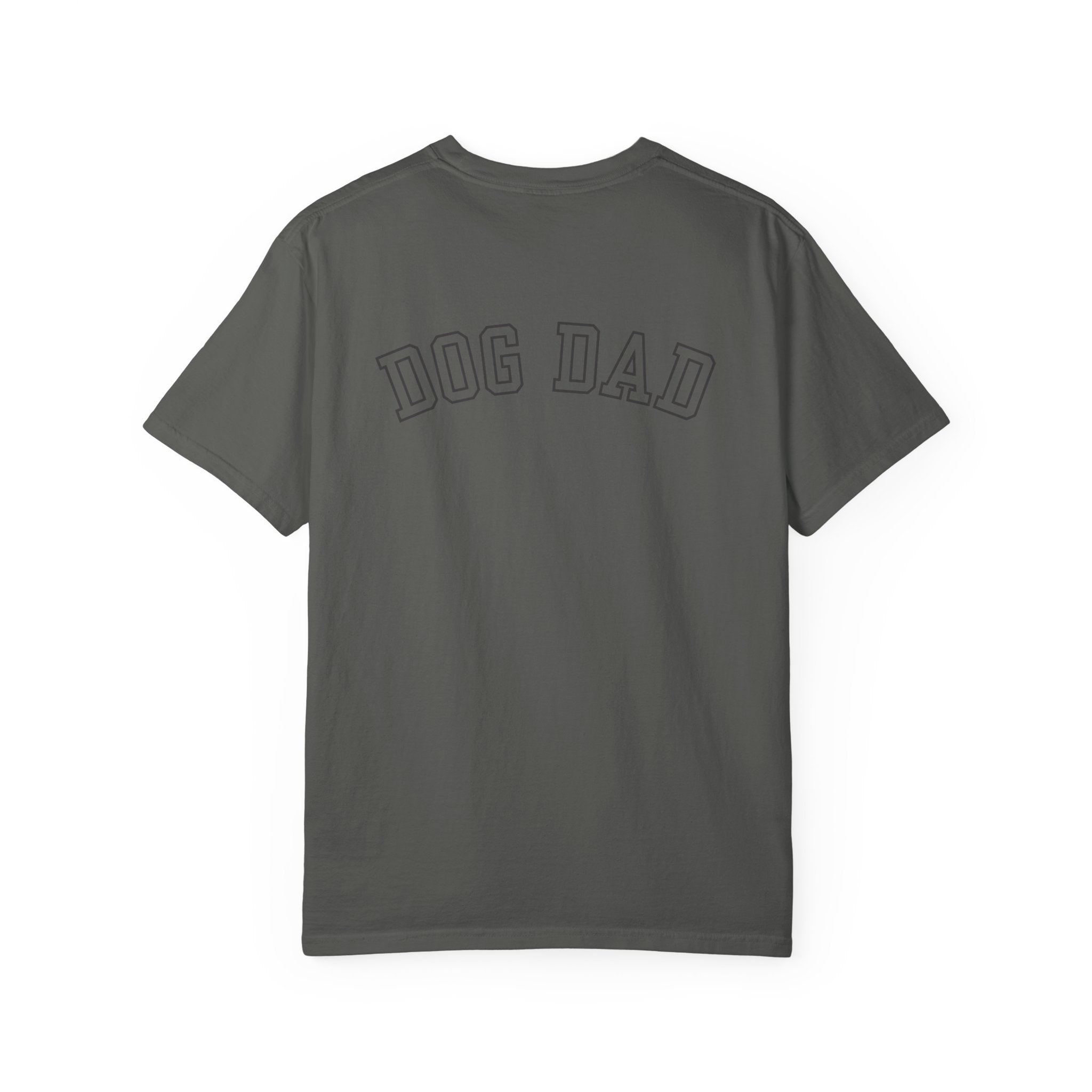 Leafen DOG DAD Unisex Garment-Dyed T-shirt, Casual Wear, Summer Vibe, Gift for Friends, Relaxed Everyday Style