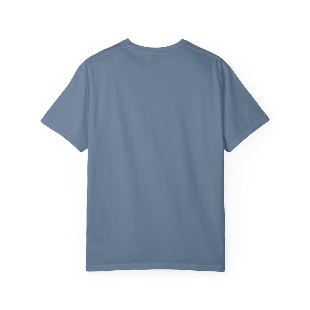 Leafen Keep it Simple Unisex Garment-Dyed T-shirt, Casual Wear, Summer Vibe, Gift for Friends, Relaxed Everyday Style