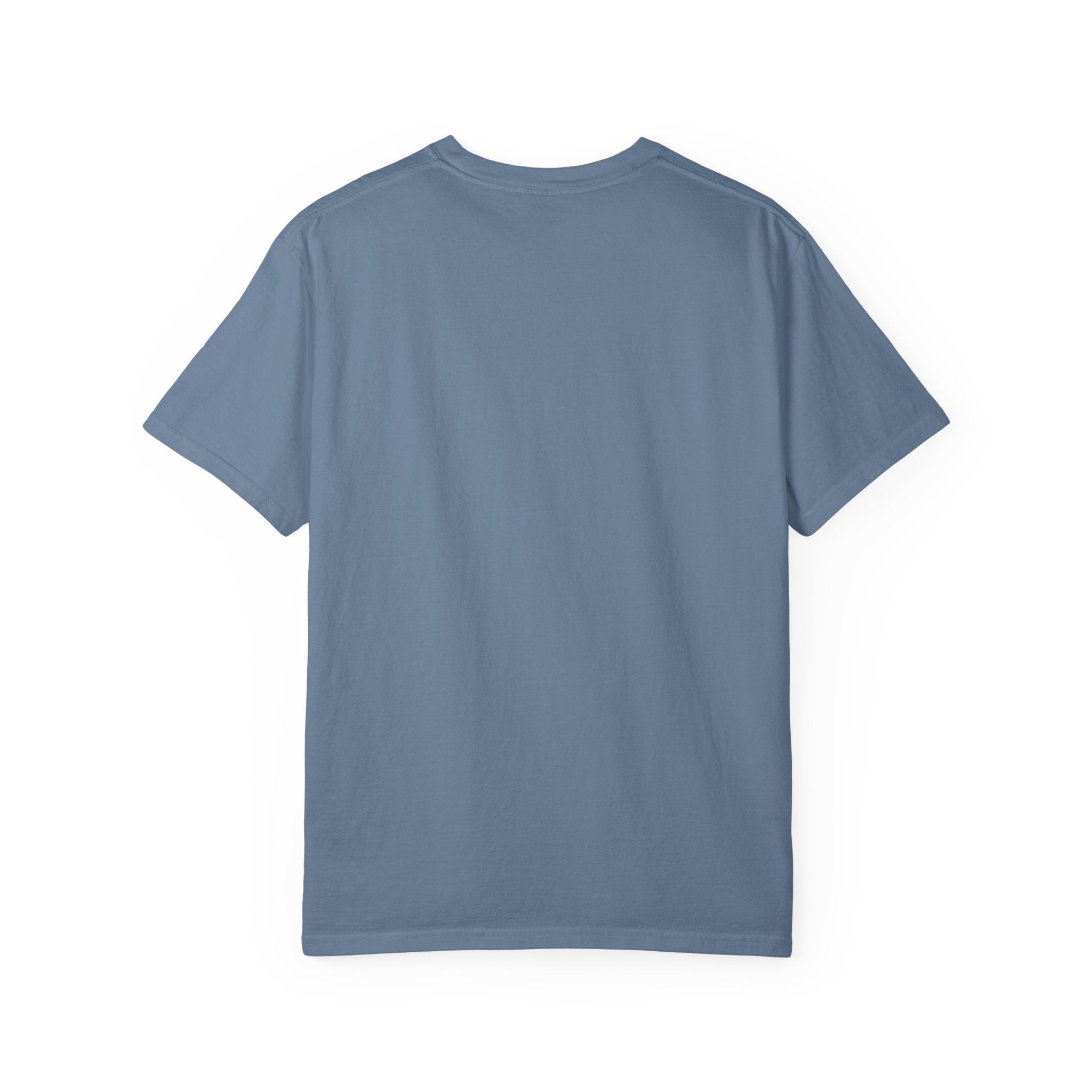Leafen Keep it Simple Unisex Garment-Dyed T-shirt, Casual Wear, Summer Vibe, Gift for Friends, Relaxed Everyday Style