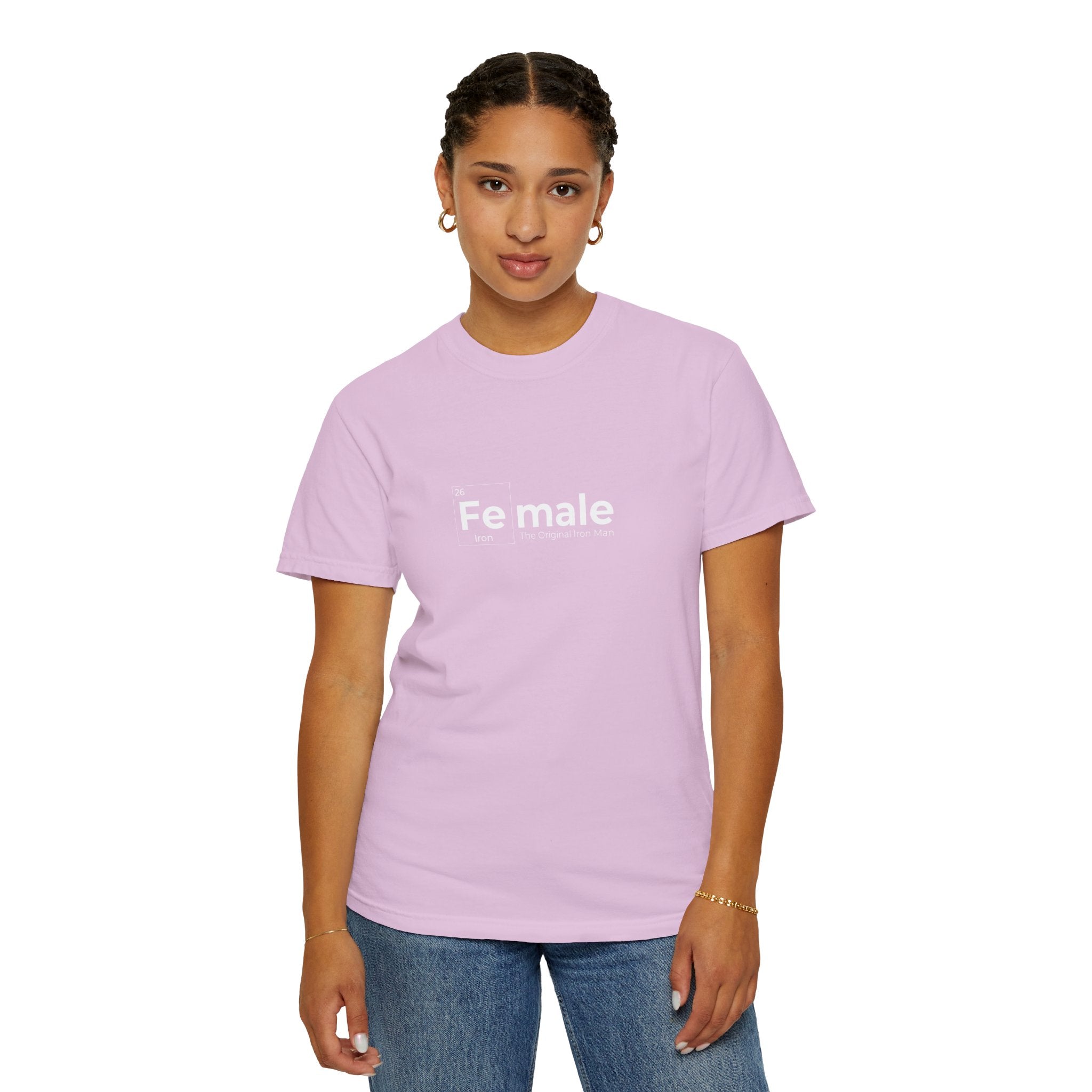 Original Iron Man Unisex Garment-Dyed T-shirt, Casual Wear, Summer Vibe, Gift for Friends, Relaxed Everyday Style