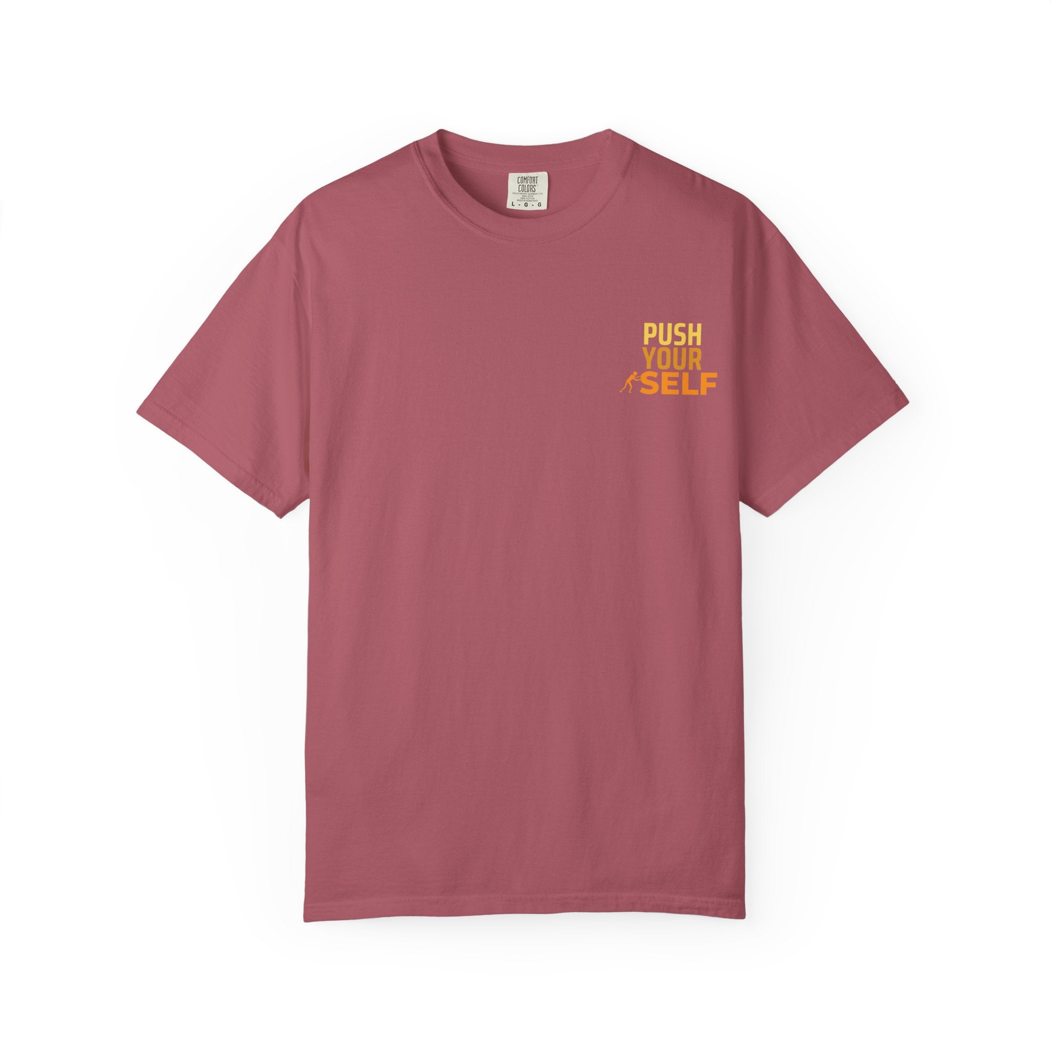 Leafen Push Your Self Unisex T-Shirt | Casual Tee, Gift for Friends, Casual Wear, Everyday Comfort