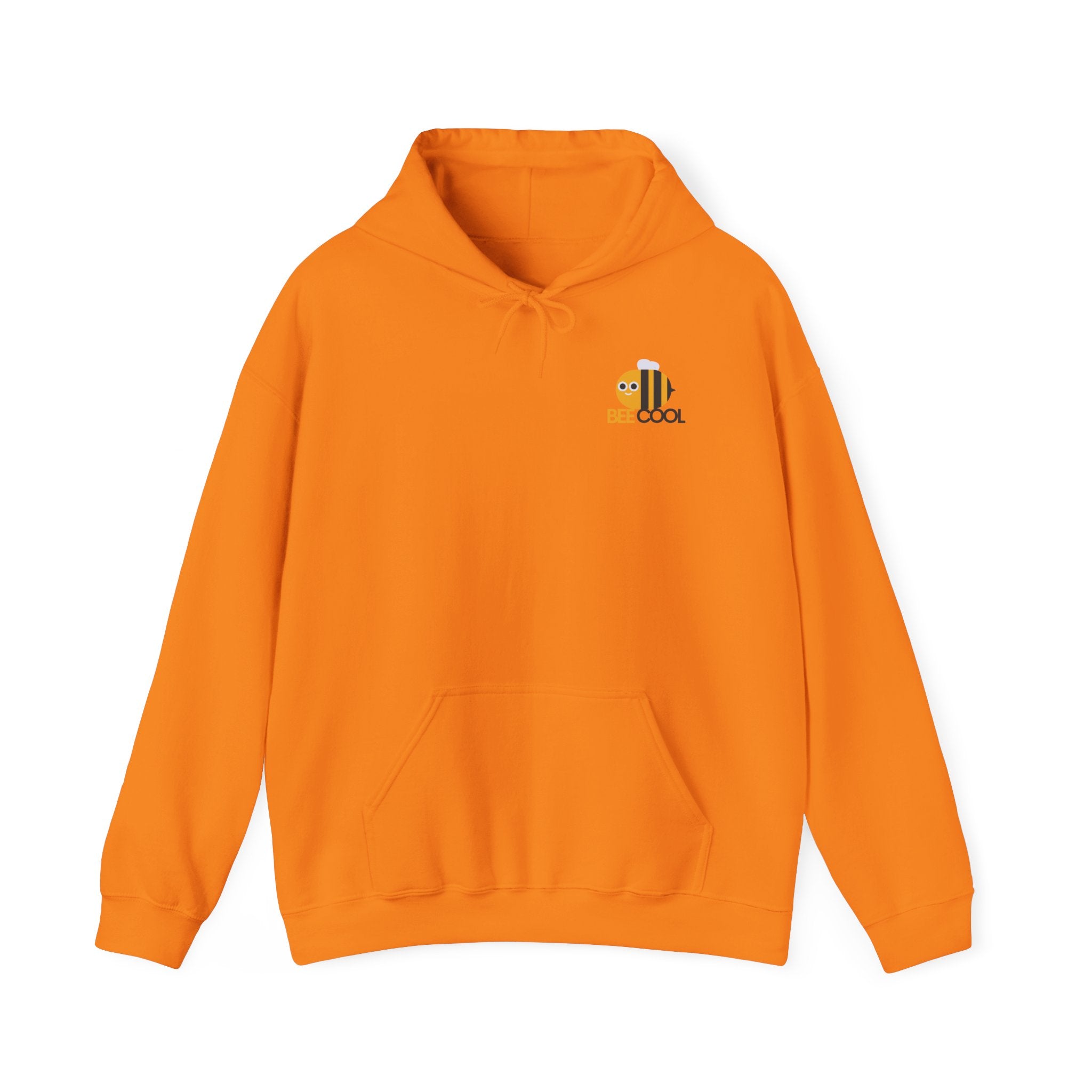 Leafen Bee Cool Unisex Heavy Blend™ Hooded Sweatshirt, Comfortable Casual Wear, Perfect Gift for Nature Lovers