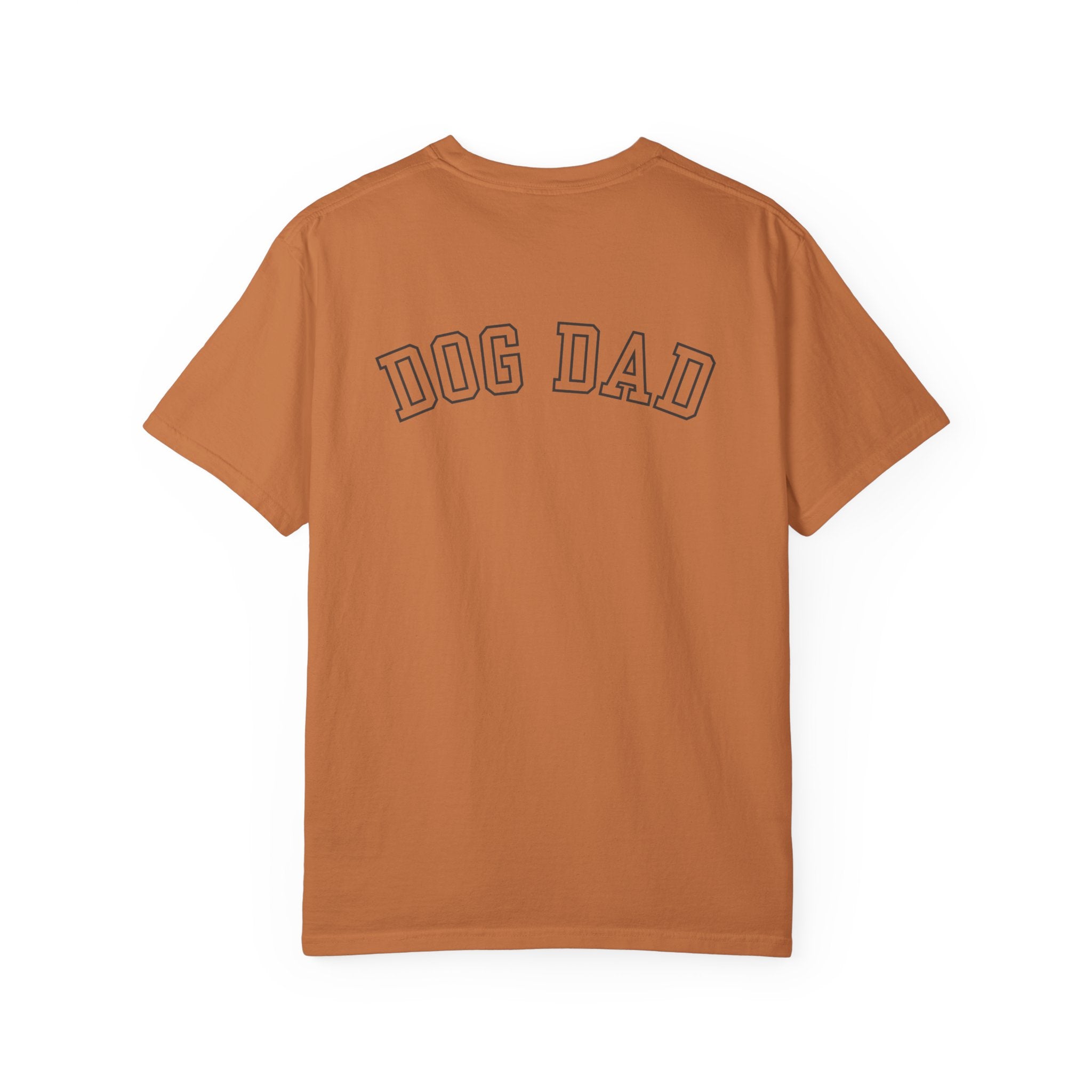 Leafen DOG DAD Unisex Garment-Dyed T-shirt, Casual Wear, Summer Vibe, Gift for Friends, Relaxed Everyday Style