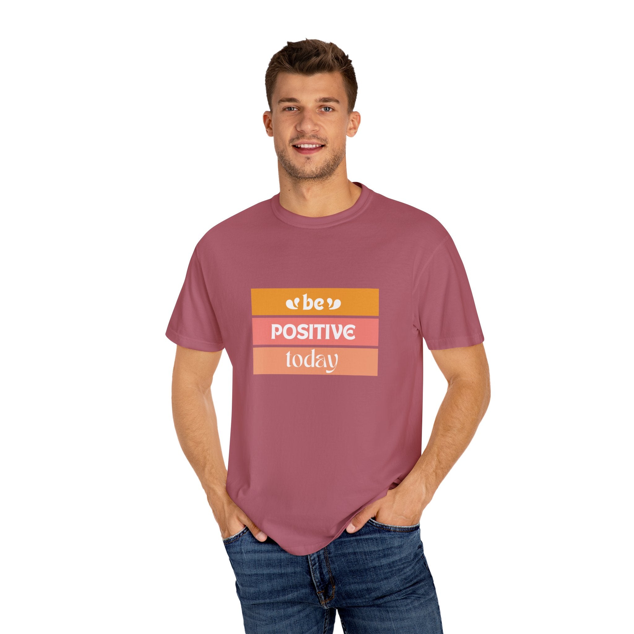Leafen Positive Vibes Unisex T-Shirt | Motivational Tee, Gift for Friends, Casual Wear, Mood Booster, Everyday Comfort