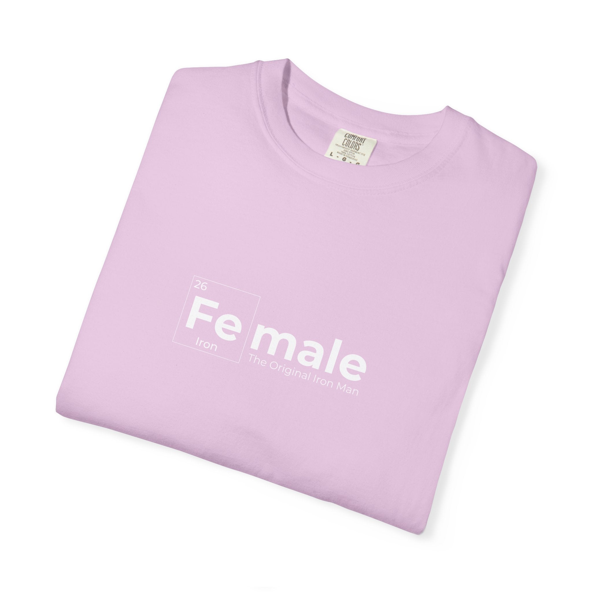 Original Iron Man Unisex Garment-Dyed T-shirt, Casual Wear, Summer Vibe, Gift for Friends, Relaxed Everyday Style
