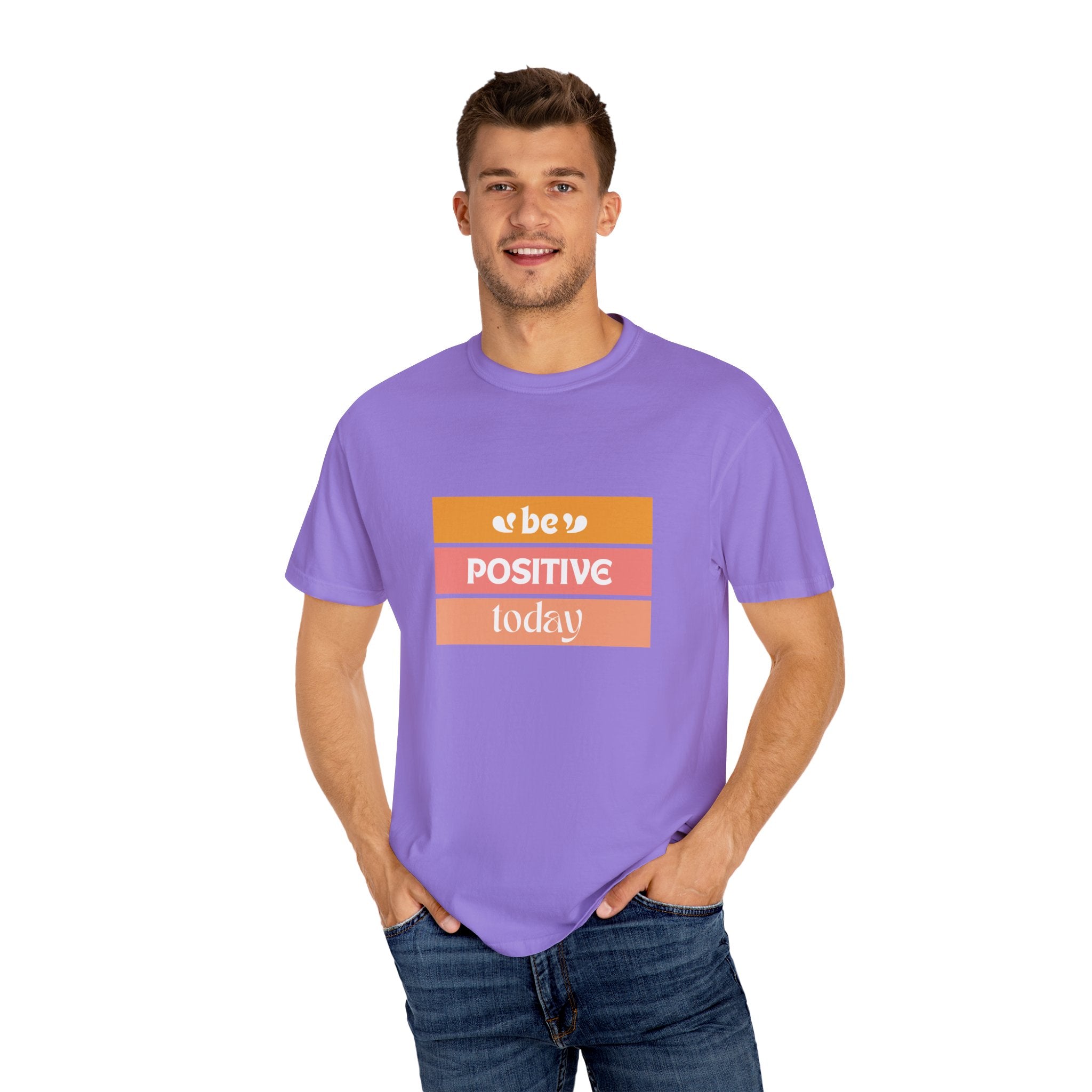 Leafen Positive Vibes Unisex T-Shirt | Motivational Tee, Gift for Friends, Casual Wear, Mood Booster, Everyday Comfort