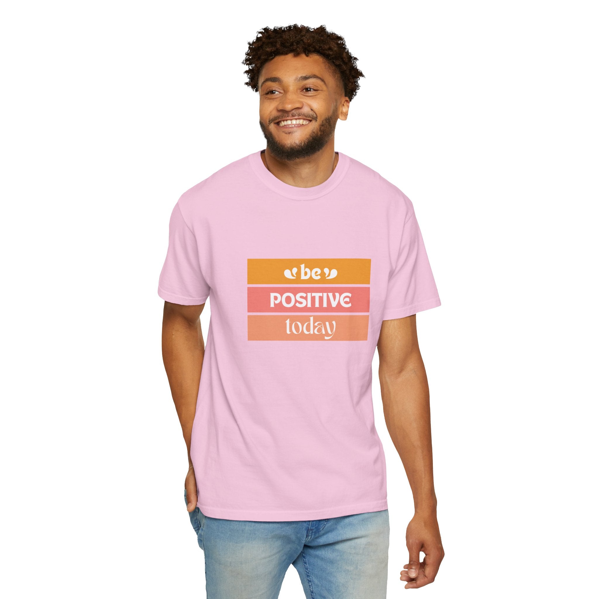 Leafen Positive Vibes Unisex T-Shirt | Motivational Tee, Gift for Friends, Casual Wear, Mood Booster, Everyday Comfort