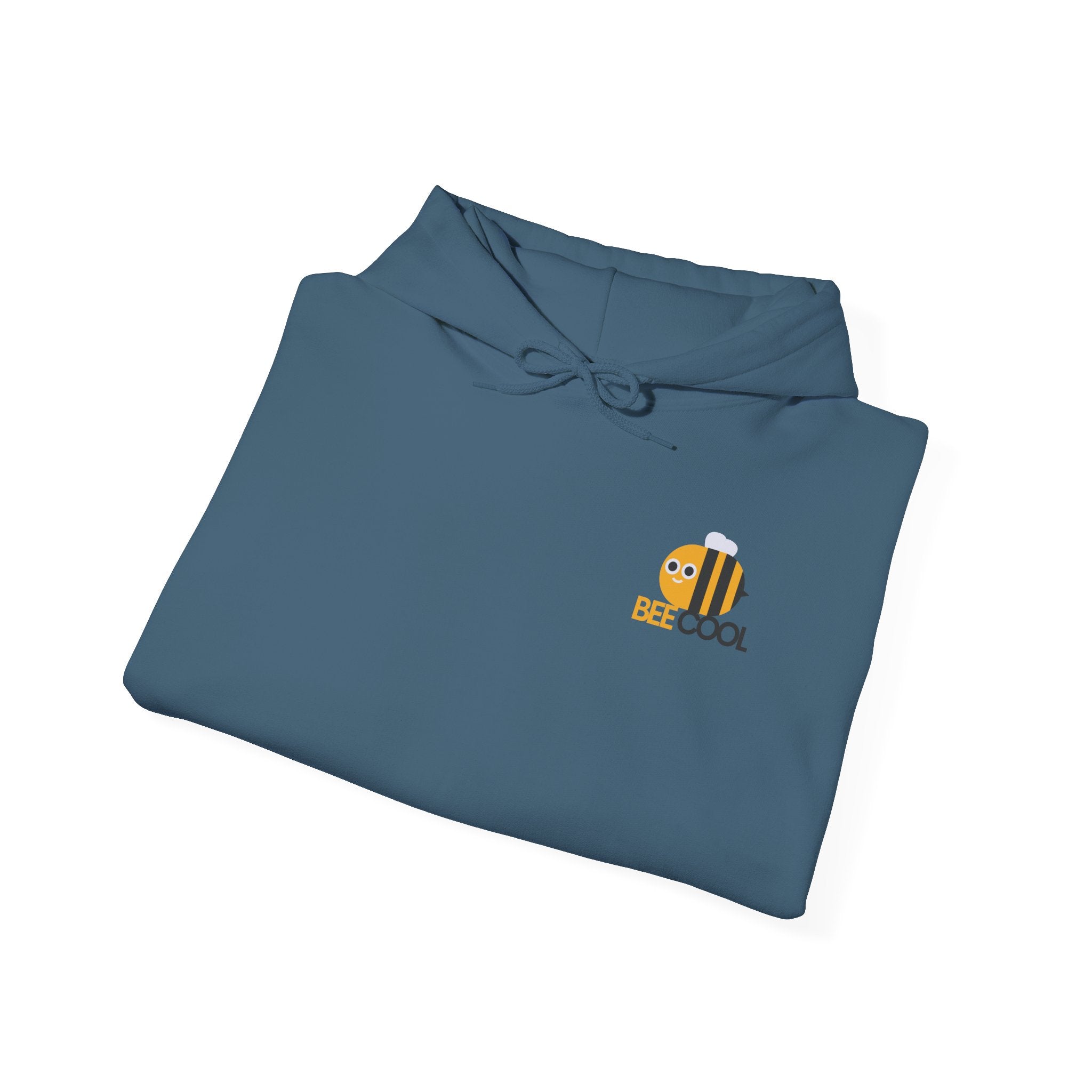 Leafen Bee Cool Unisex Heavy Blend™ Hooded Sweatshirt, Comfortable Casual Wear, Perfect Gift for Nature Lovers