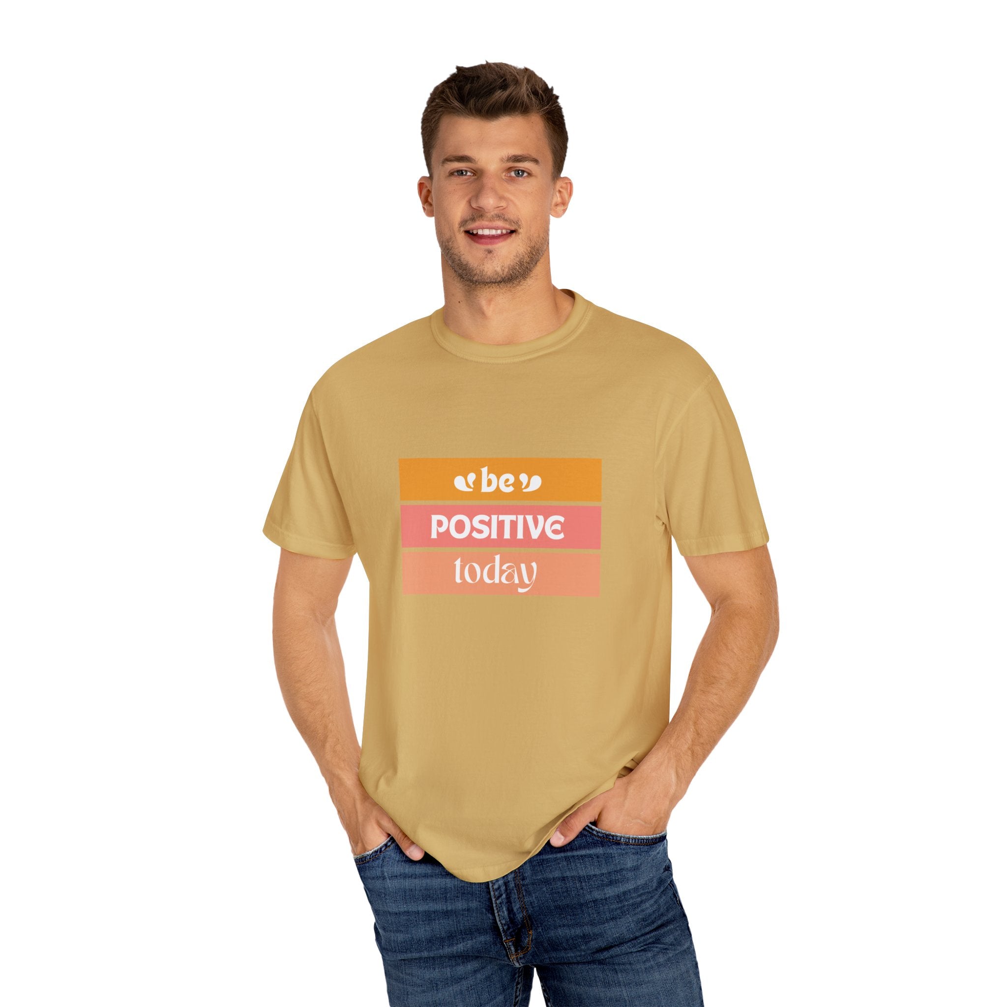 Leafen Positive Vibes Unisex T-Shirt | Motivational Tee, Gift for Friends, Casual Wear, Mood Booster, Everyday Comfort
