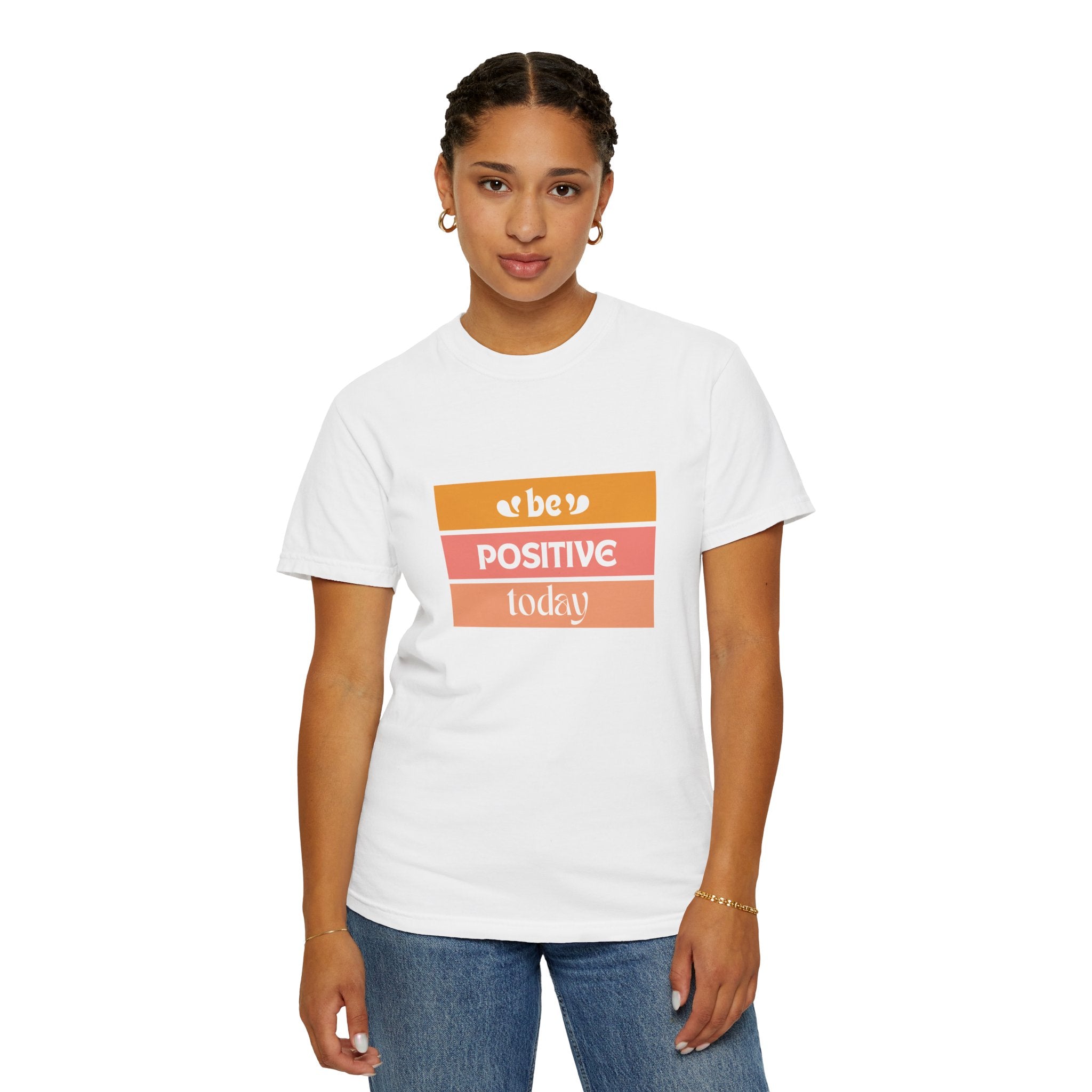 Leafen Positive Vibes Unisex T-Shirt | Motivational Tee, Gift for Friends, Casual Wear, Mood Booster, Everyday Comfort