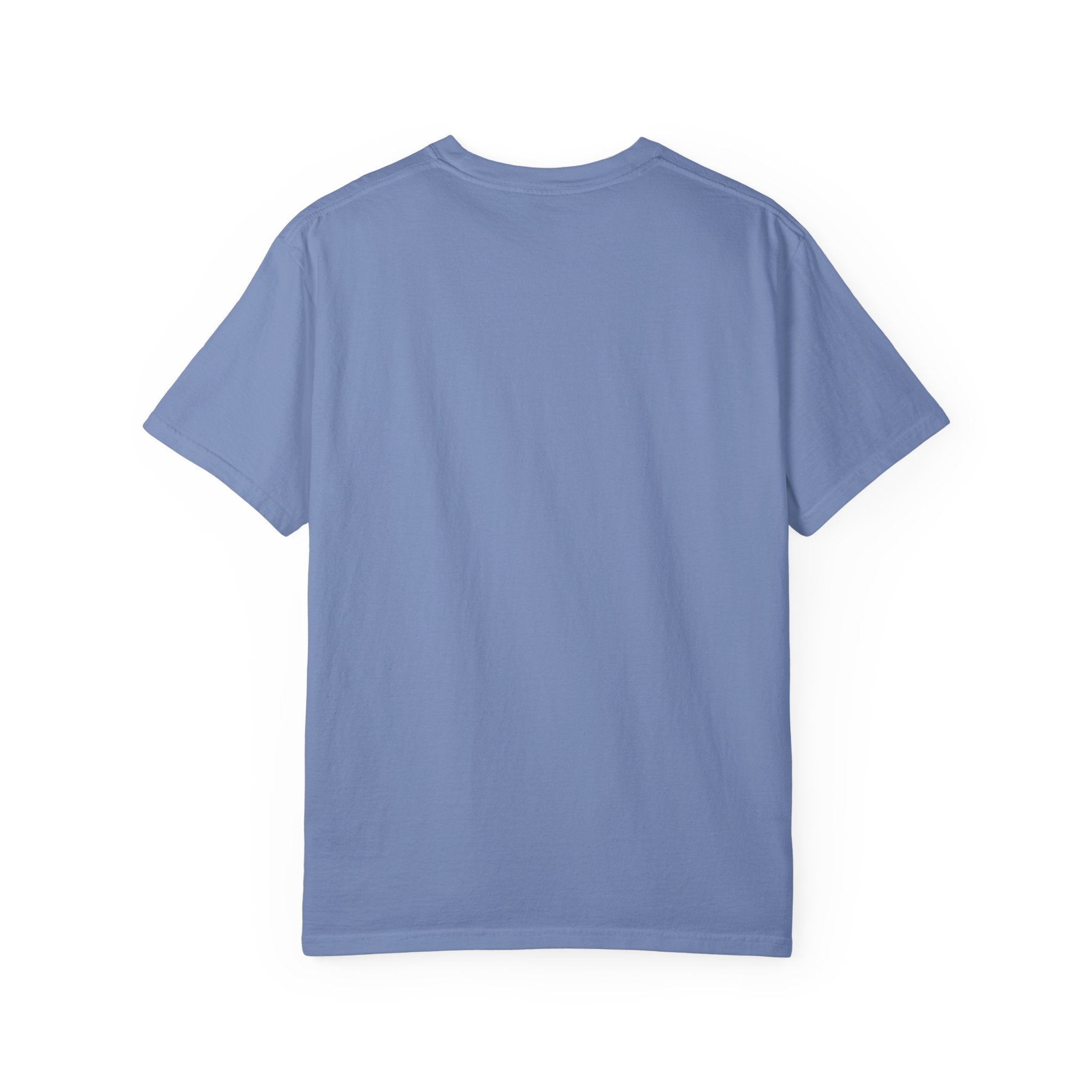 Leafen Keep it Simple Unisex Garment-Dyed T-shirt, Casual Wear, Summer Vibe, Gift for Friends, Relaxed Everyday Style